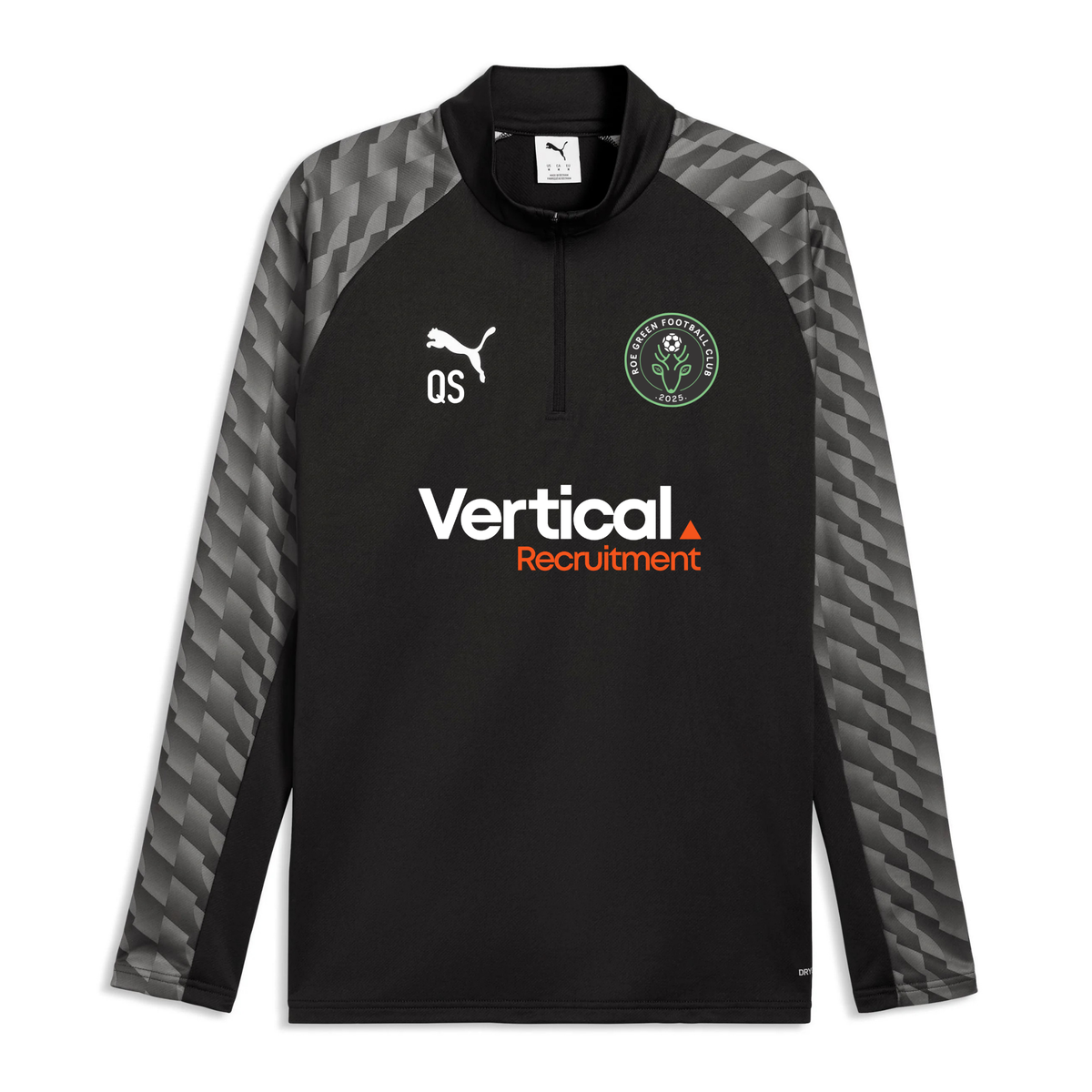 Roe Green FC 1/4 Zip Training Top