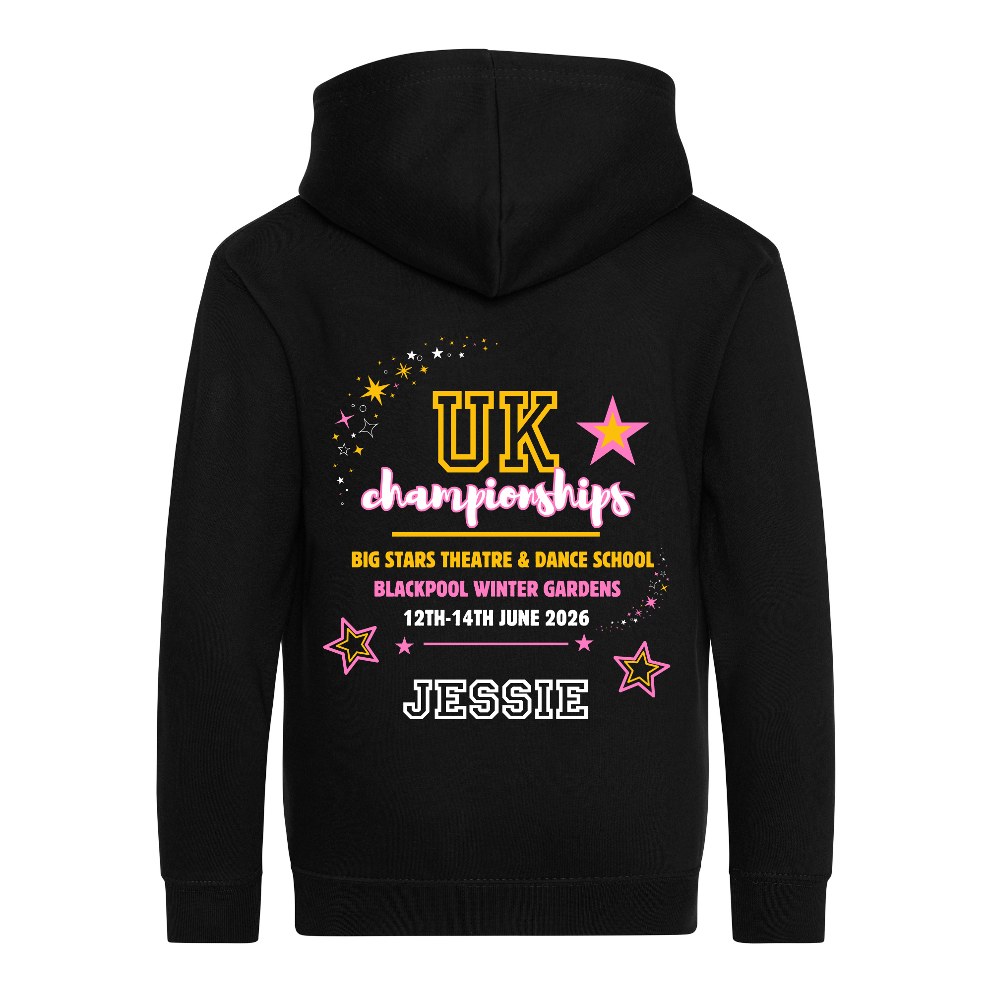Big Stars UK Championships Zip Hoodie - Queensferry Sports