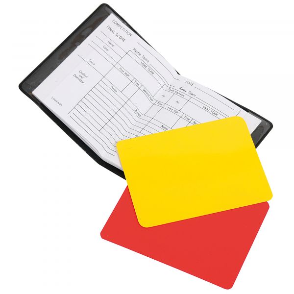 Stanno Referee Card Set