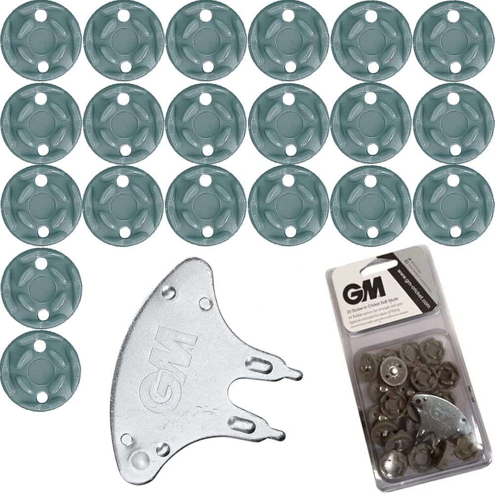 Gunn & Moore 20x Soft Studs Set with Spanner
