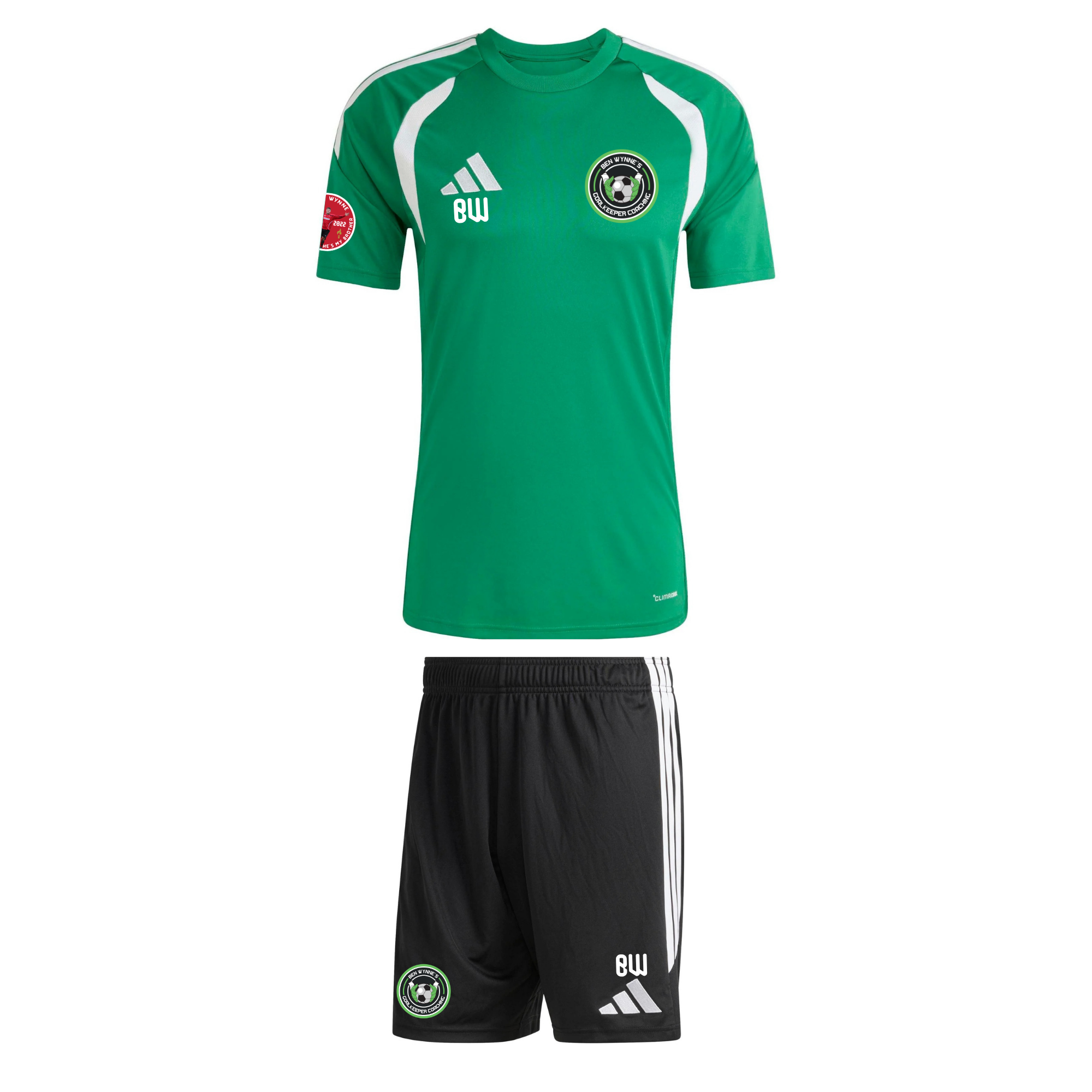 Ben Wynne's Goalkeeper Coaching Player Bundle T-Shirt & Shorts - Adults