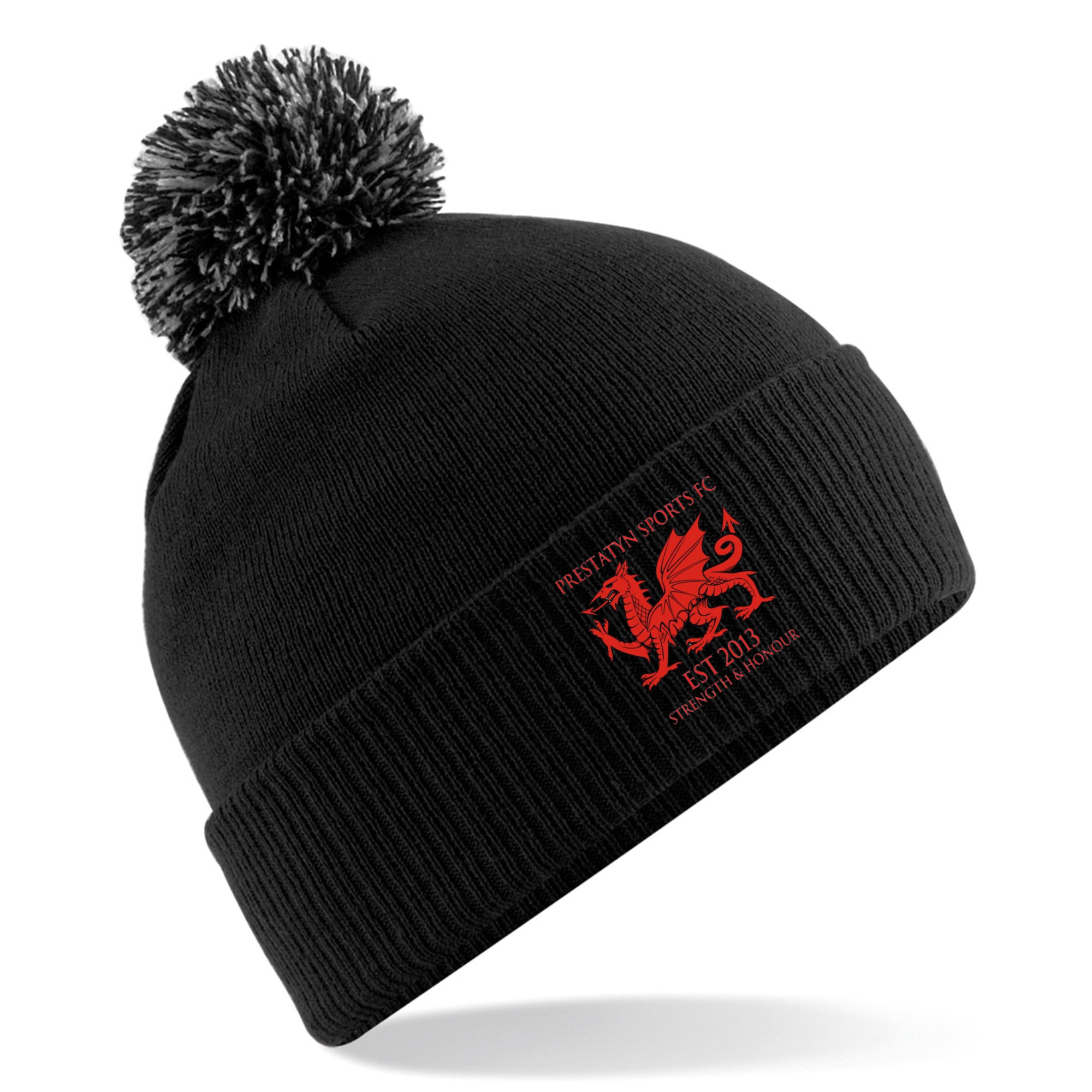 Prestatyn Sports Bobble Hat