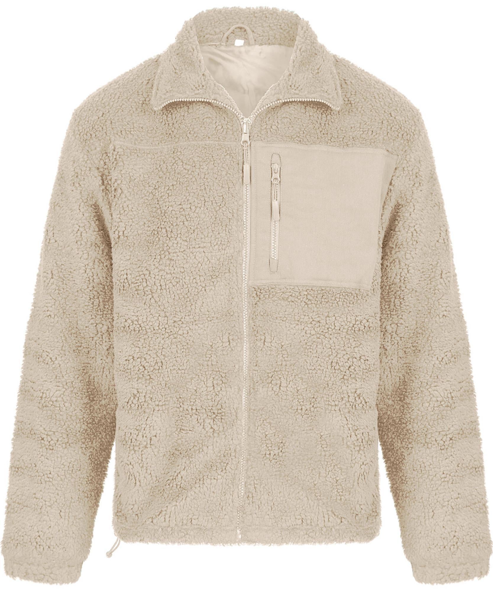 Front Row Recycled Sherpa Fleece Jacket