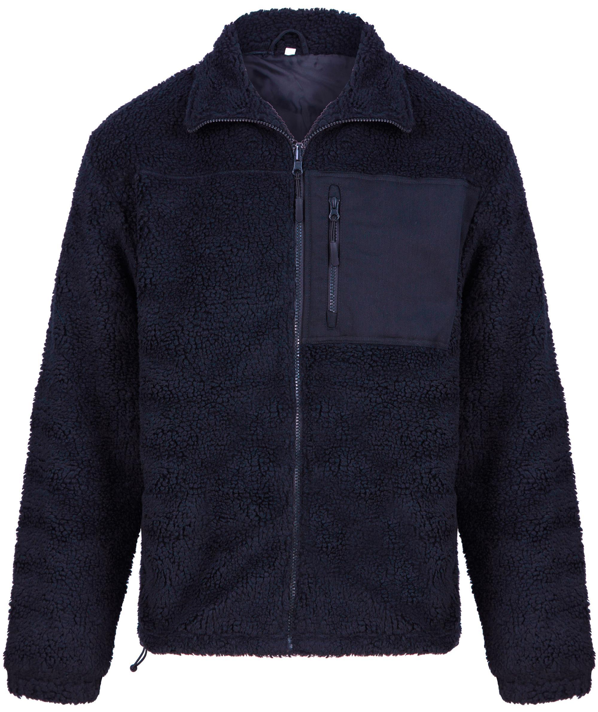 Front Row Recycled Sherpa Fleece Jacket