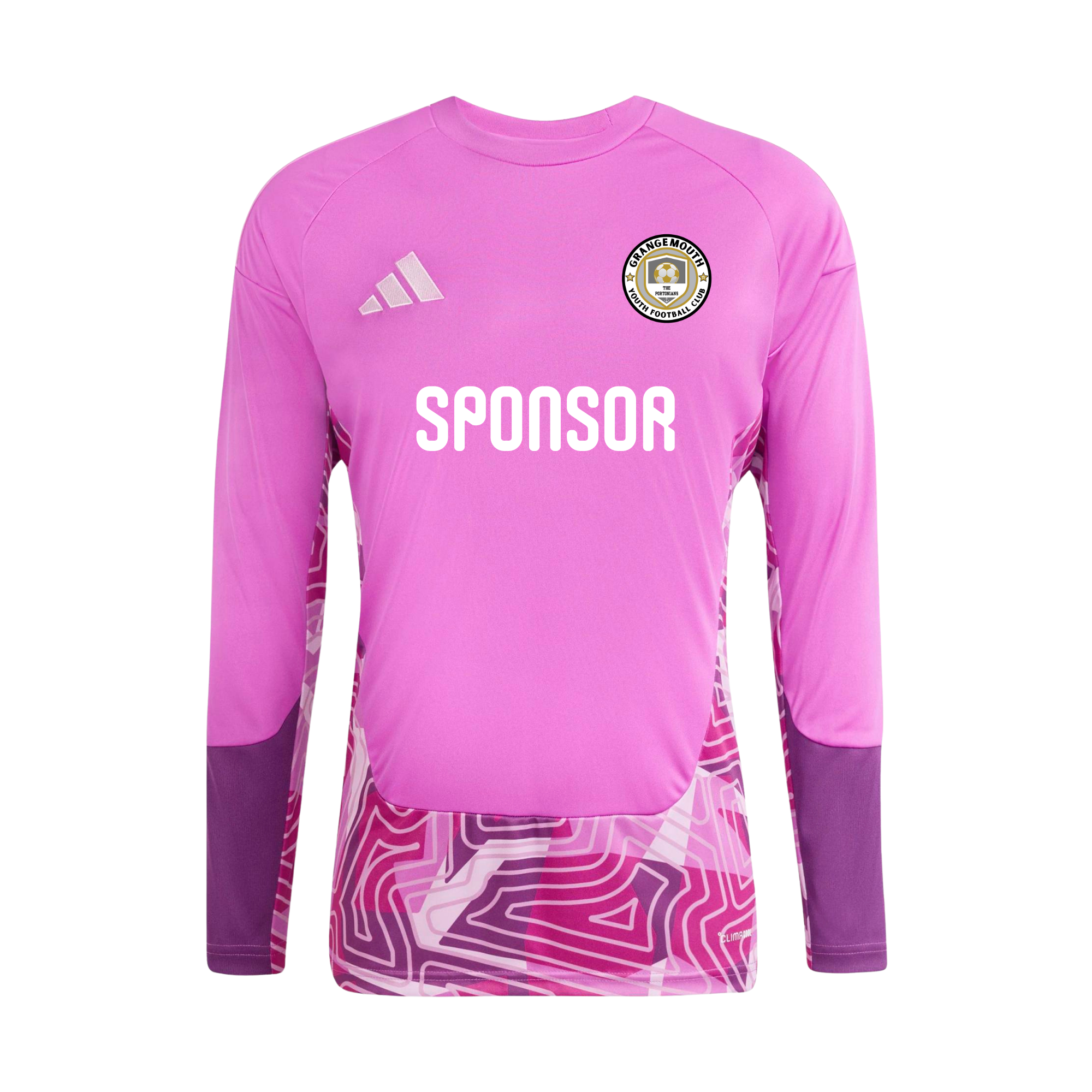 Grangemouth Youth FC Goalkeeper Away Shirt - Queensferry Sports