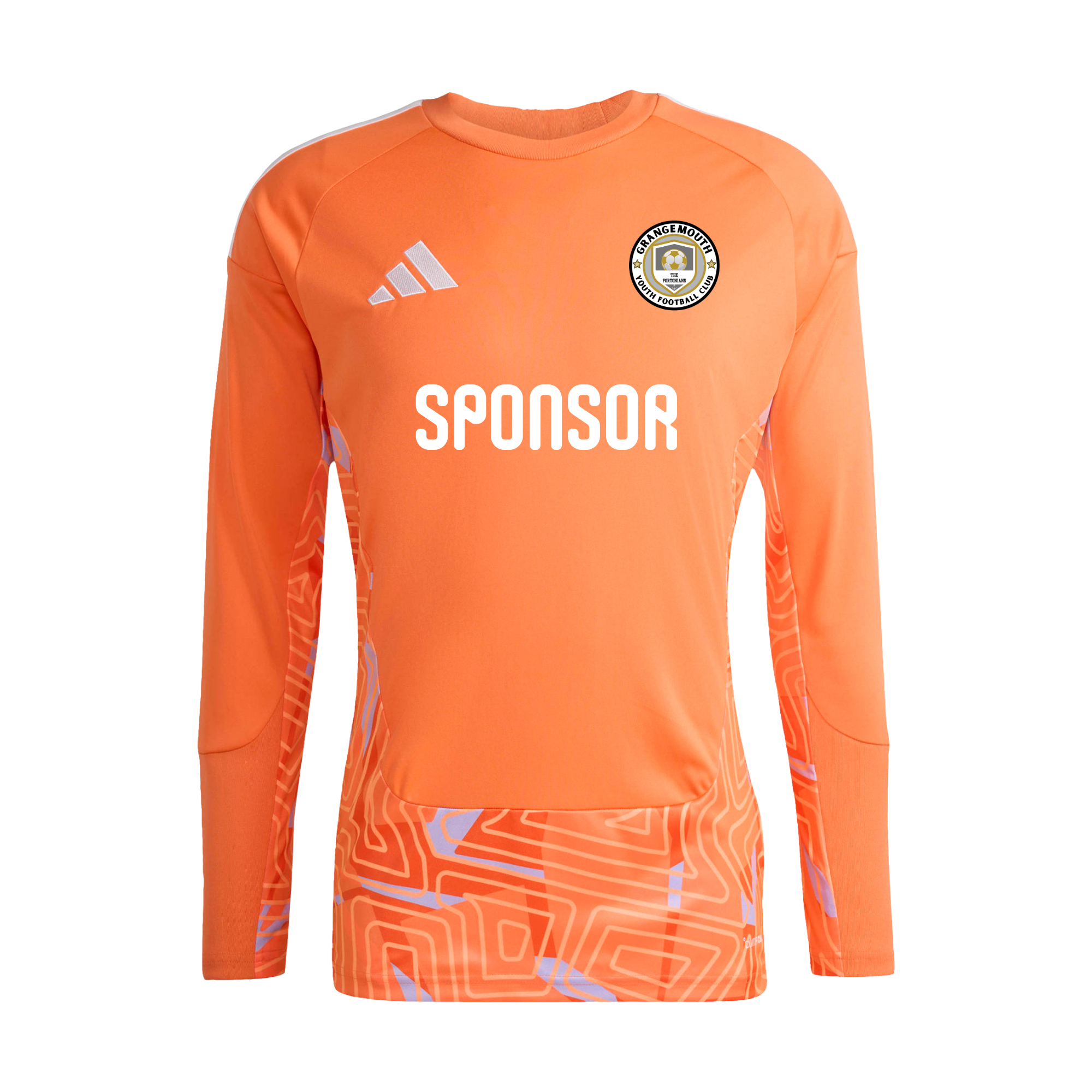 Grangemouth Youth FC Goalkeeper Home Shirt - Queensferry Sports