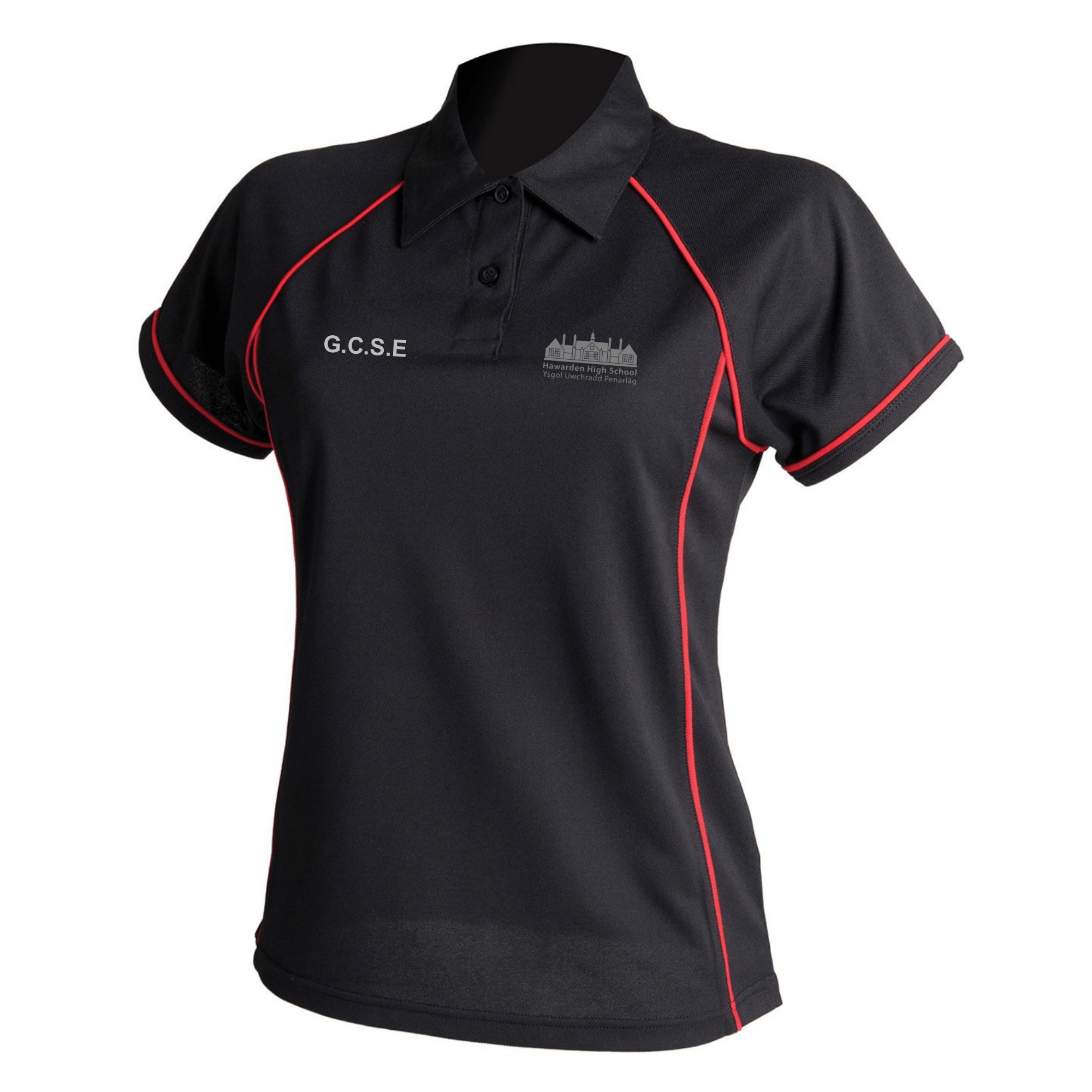 Hawarden High GCSE Polo (Ladies Fit) - Queensferry Sports
