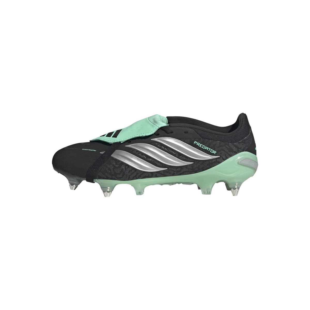 Adidas Predator Pro Fold-Over Tongue Soft Ground Football Boots - Left Side Center Lateral View