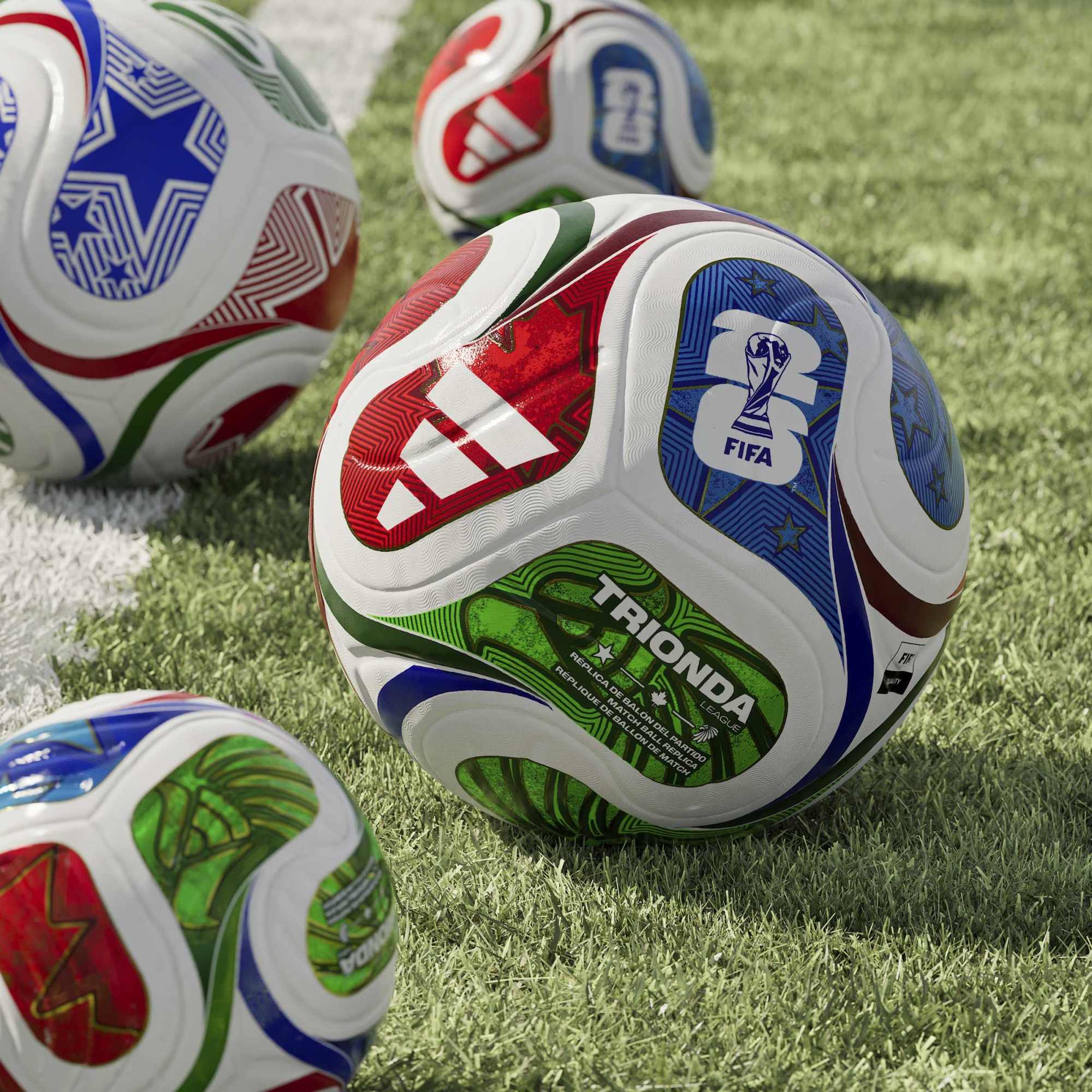 Adidas FIFA World Cup 26 Trionda League Ball - Queensferry Sports