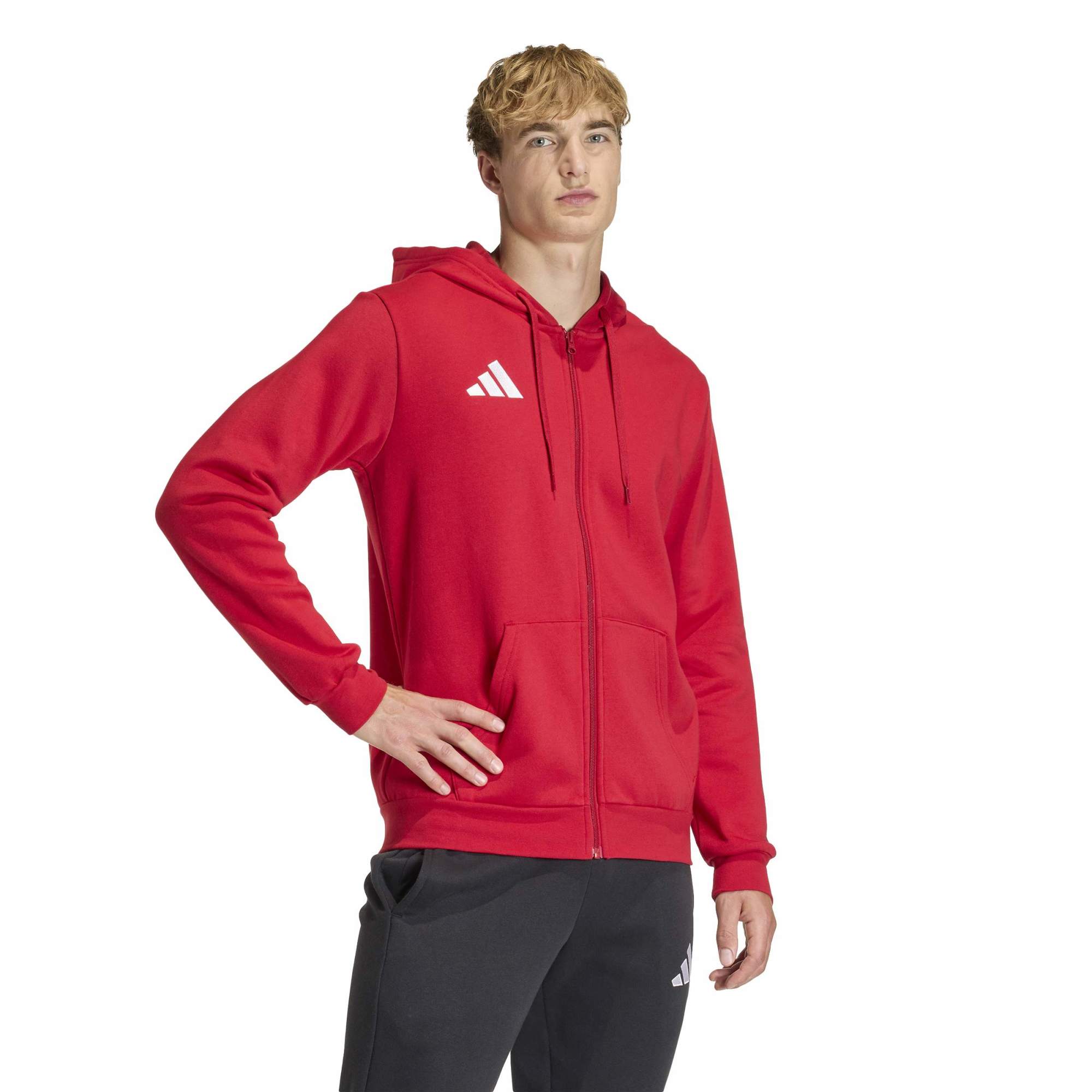 Adidas Entrada 26 Full Zip Hoodie