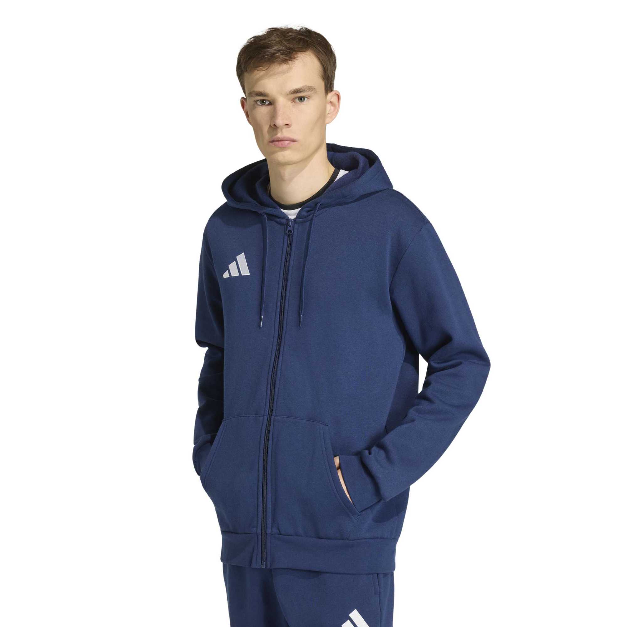 Adidas Entrada 26 Full Zip Hoodie