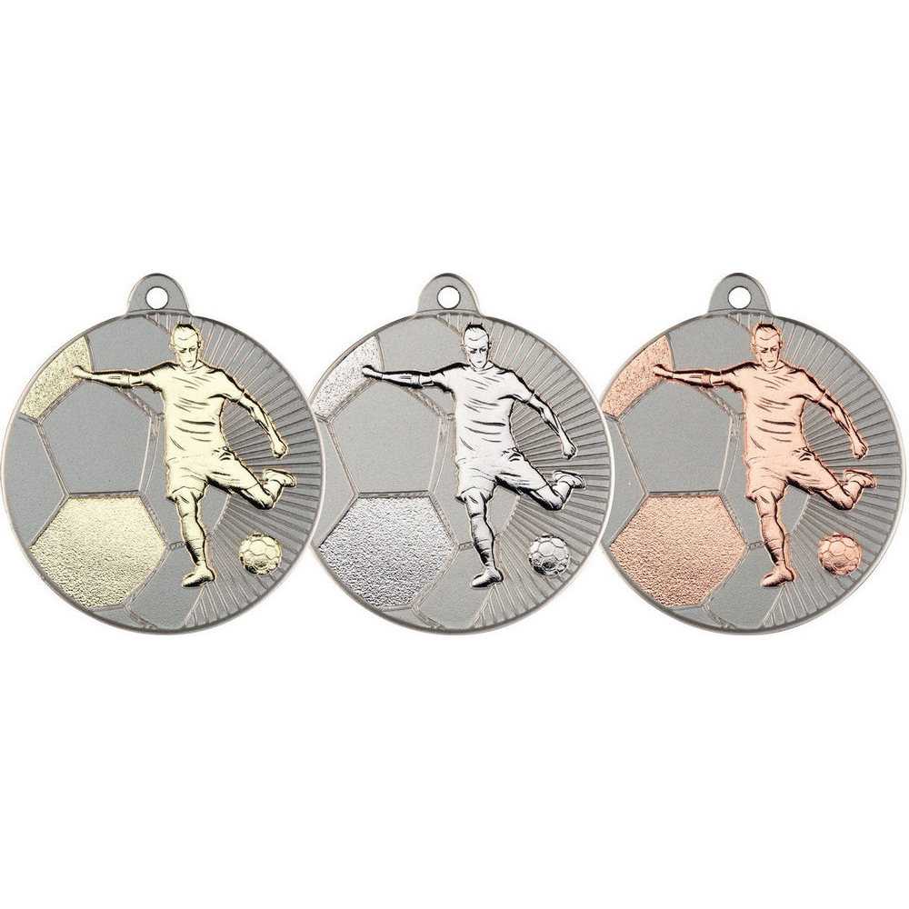 Football Medal 2 Colour - Queensferry Sports