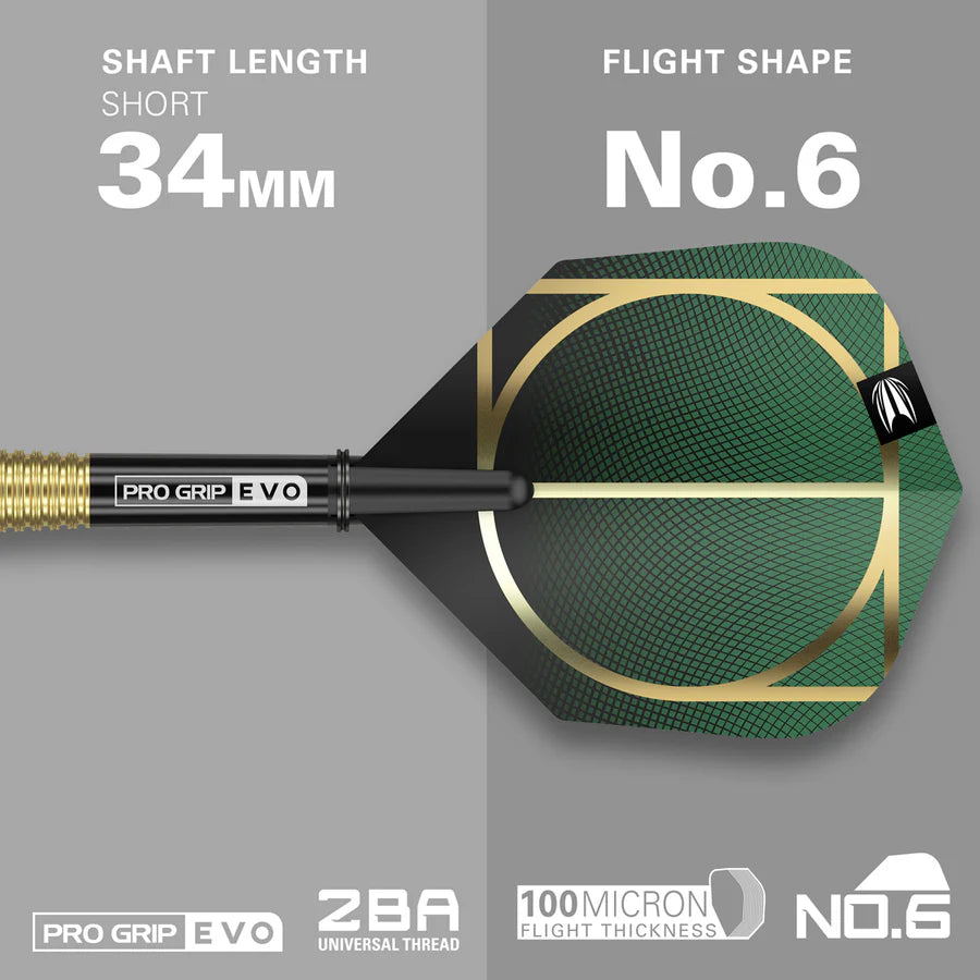 Target Cult 02 90% Tungsten Steel Tip Darts