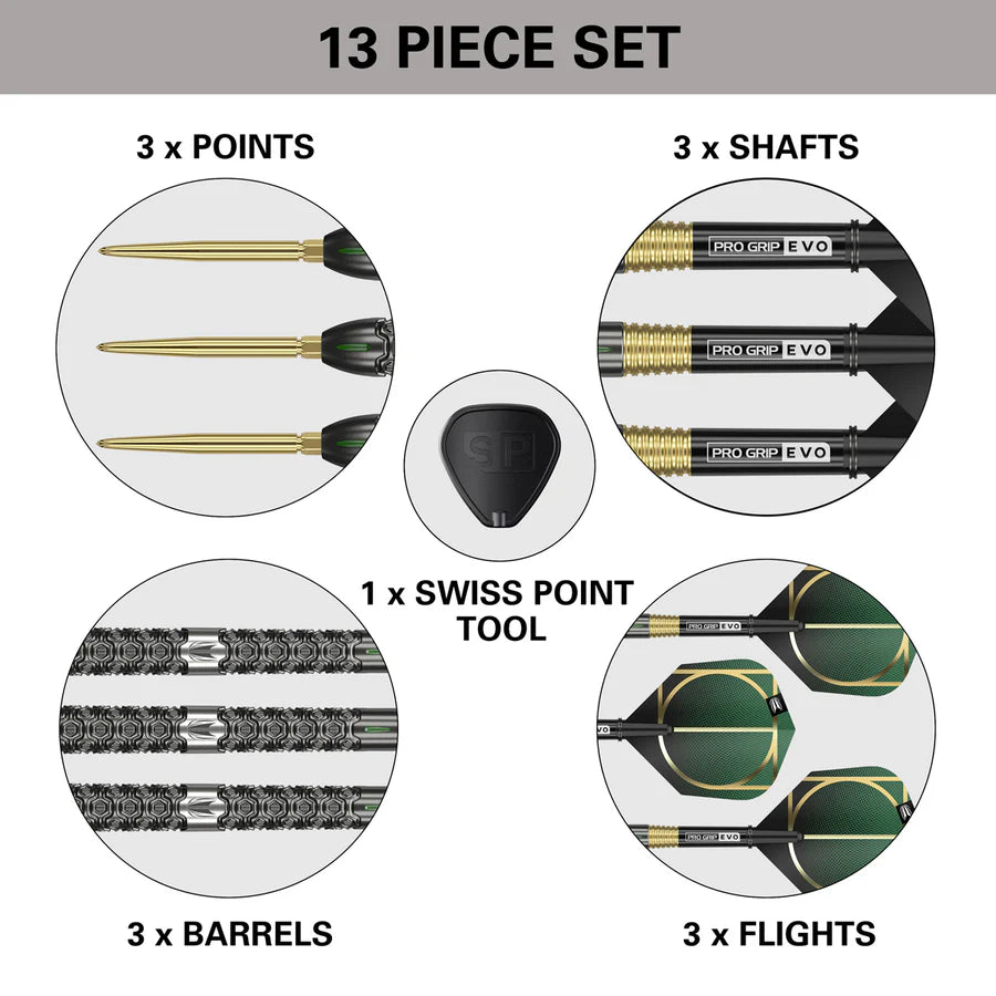 Target Cult 02 90% Tungsten Steel Tip Darts