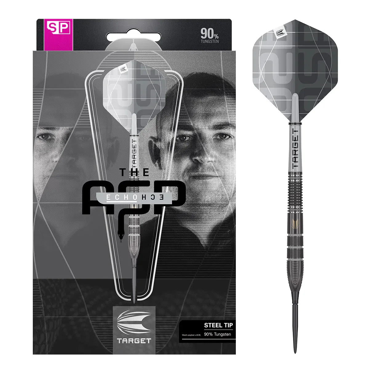 Nathan Aspinall "The Asp" Echo 90% Tungsten Steel Tip Darts