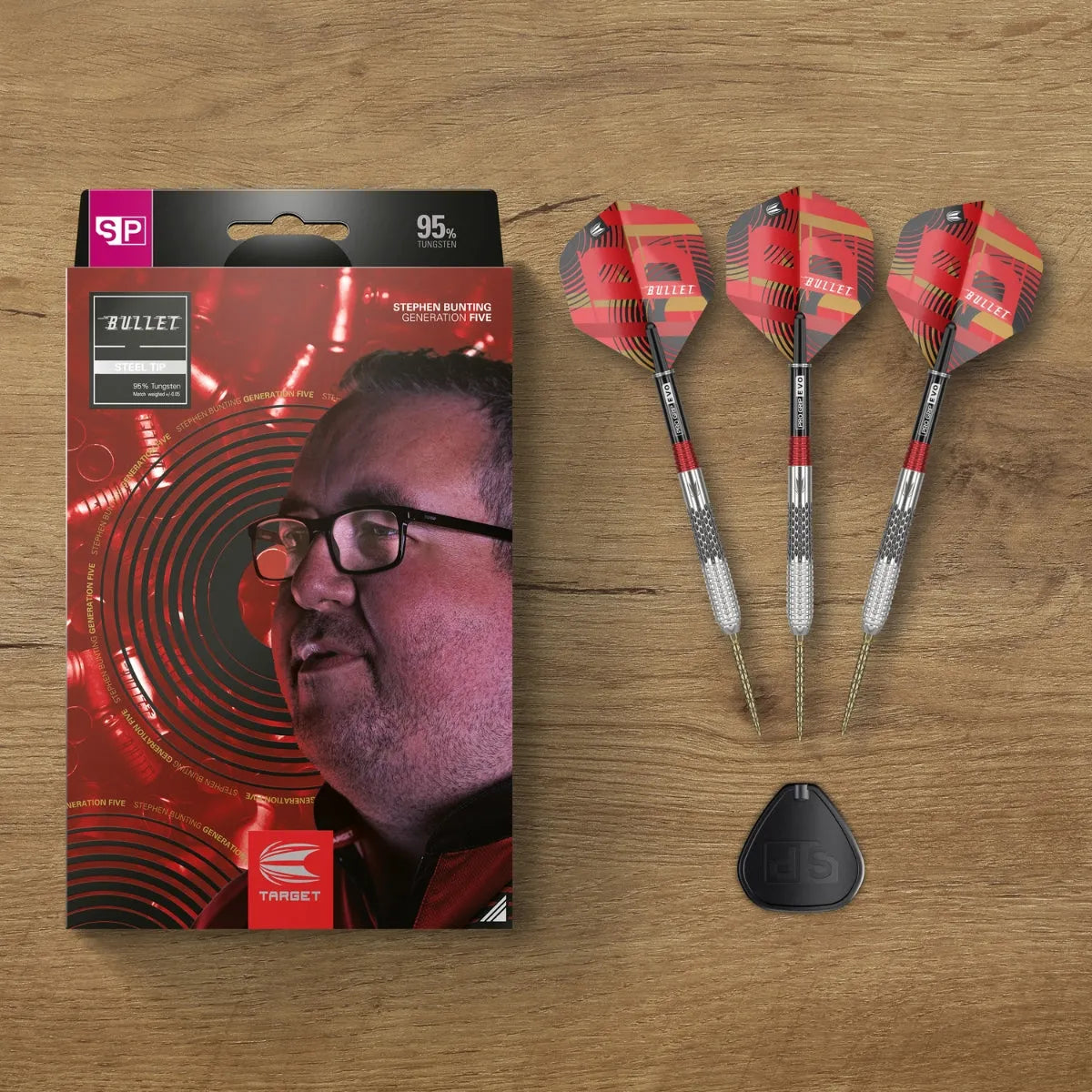Stephen Bunting Generation 5 95% Tungsten Steel Tip Darts