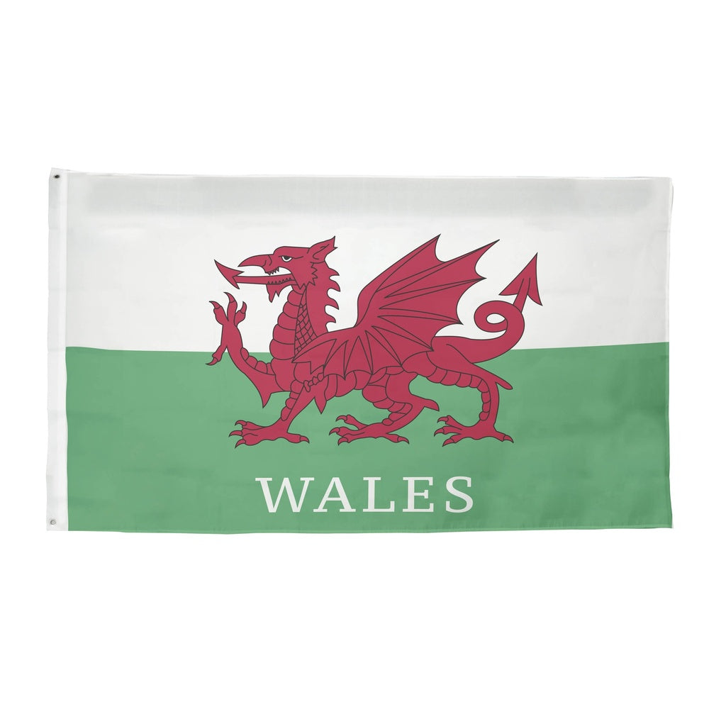 Wales Team Merchandise Flag 5ft x 3ft