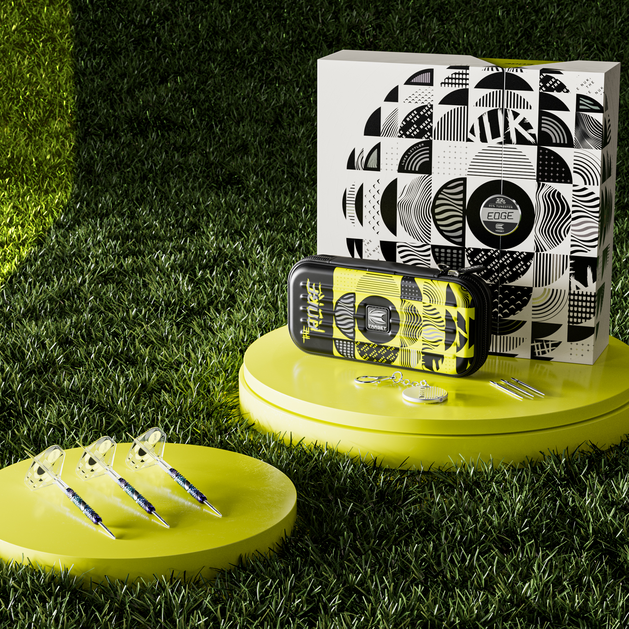 Luke "The Nuke" Littler Edge SP 95% Tungsten Steel Tip Darts