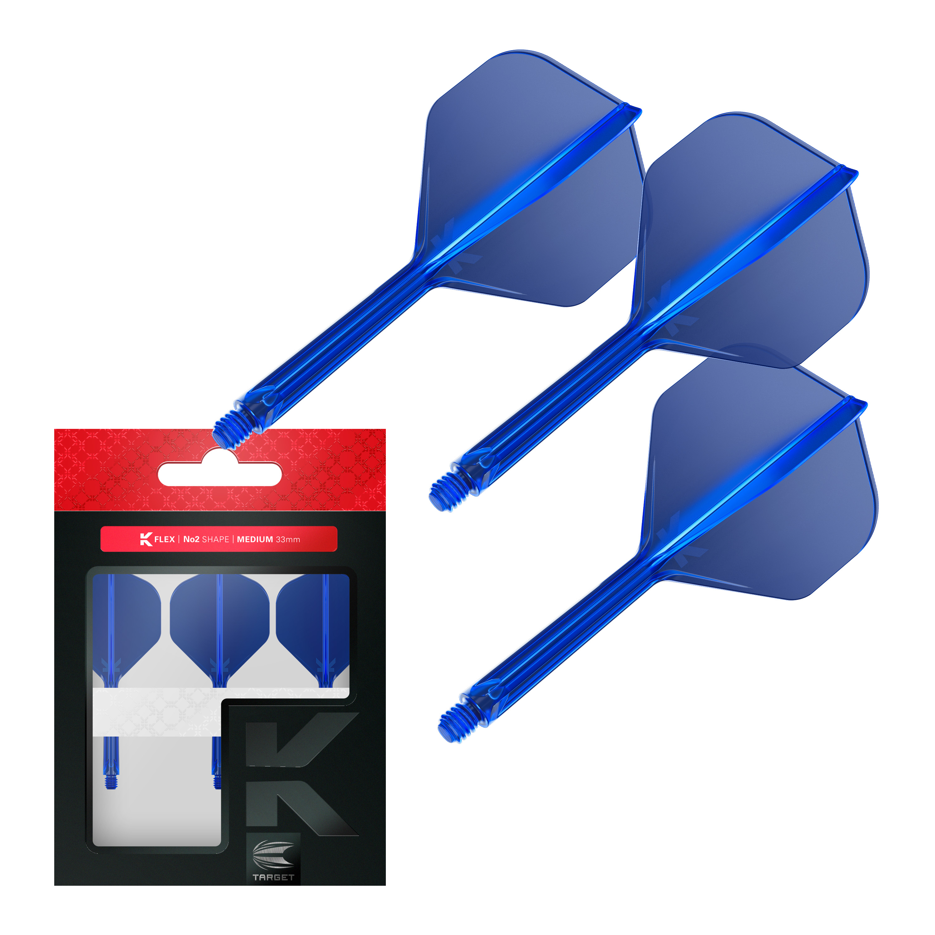 Target K-Flex Blue Dart Flights