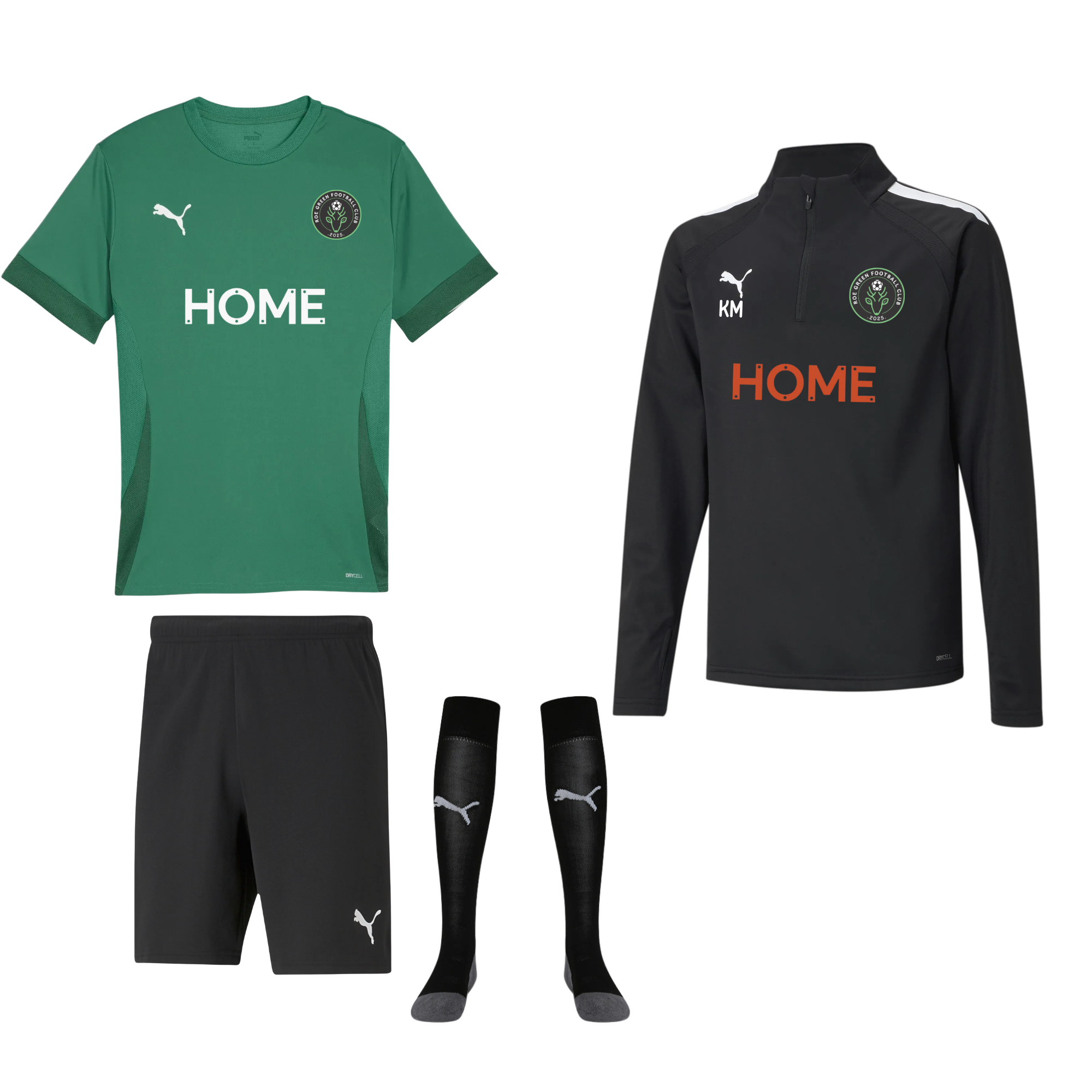 Roe Green Kit Pack - Queensferry Sports