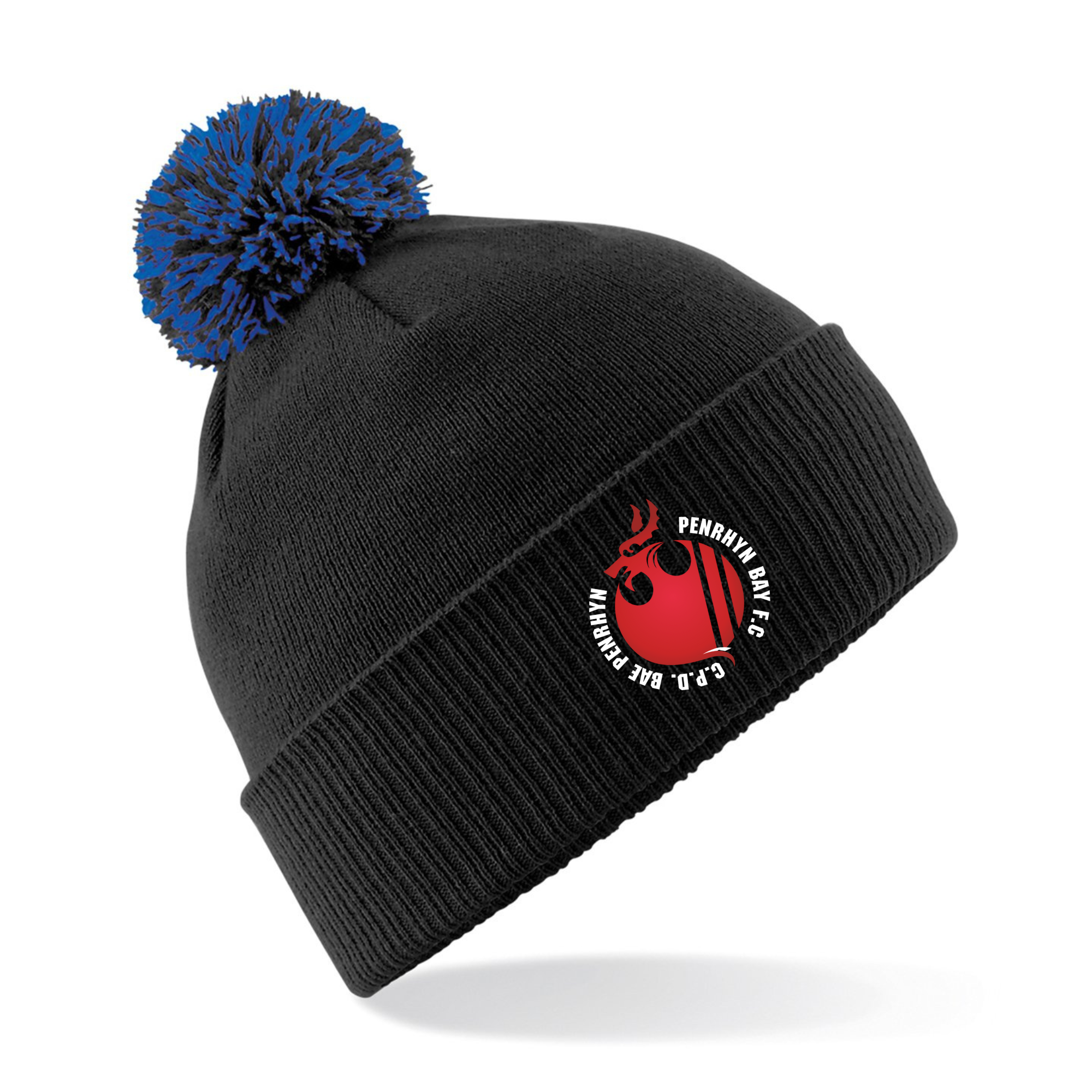 Penrhyn Bay FC Bobble Hat - Queensferry Sports