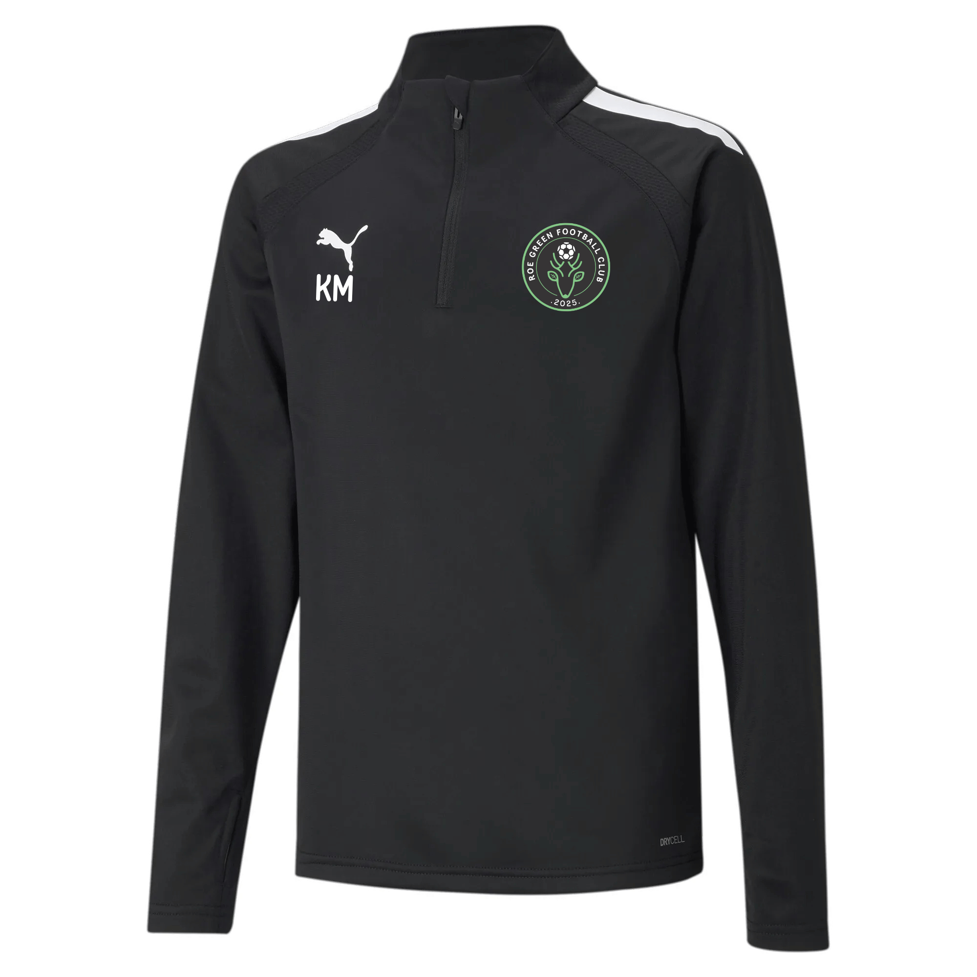 Roe Green 1/4 Zip Training Top - Queensferry Sports