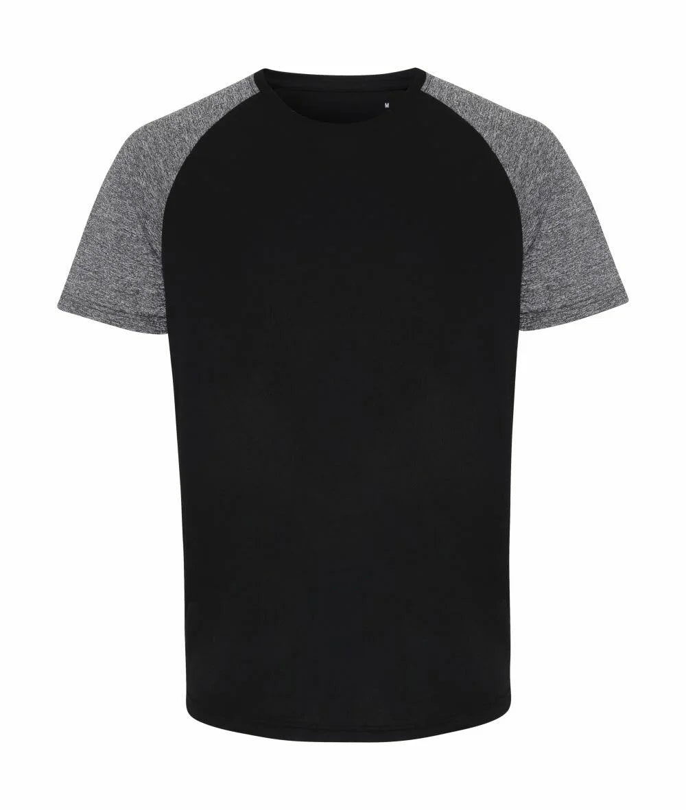 Tri Dri Contrast Sleeve Performance T-Shirt