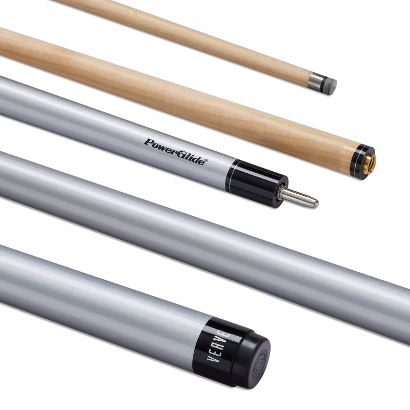 PowerGlide Verve Silver Carbon Maple Pool Cue