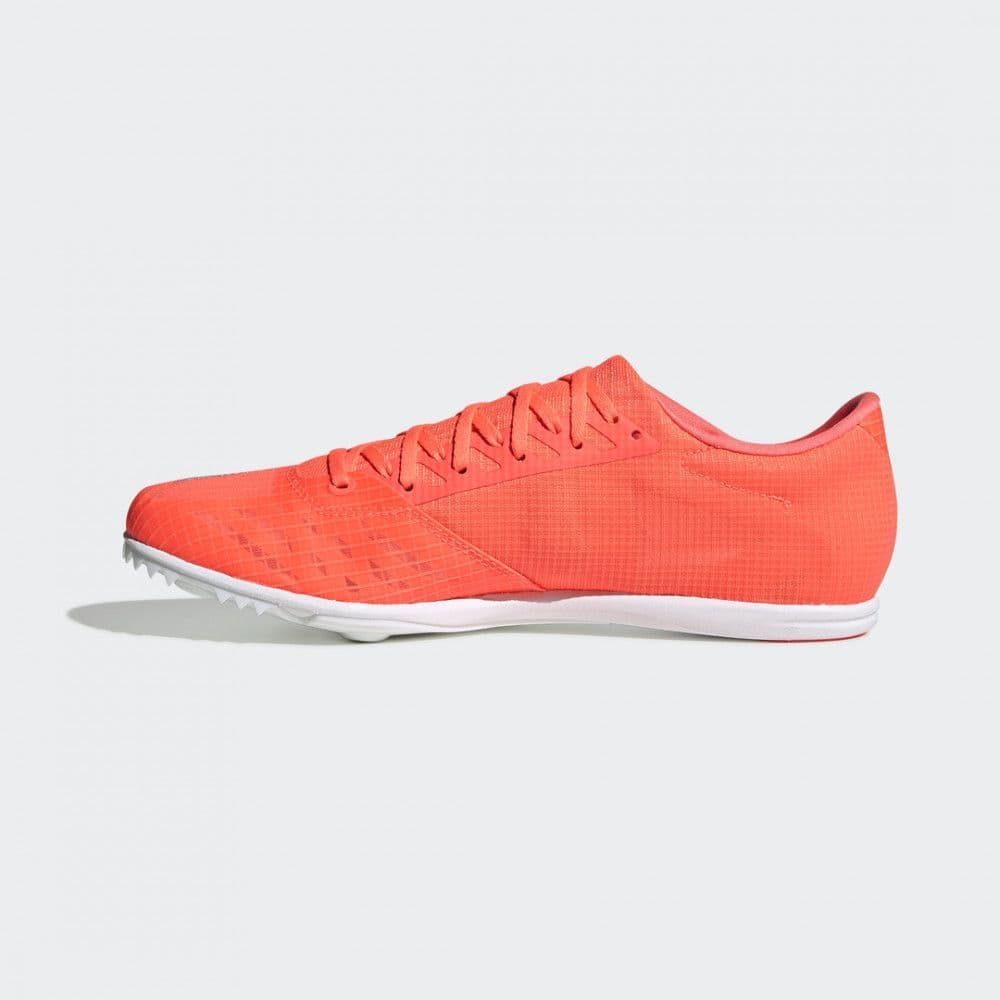Adidas Distancestar Running Spikes - Red