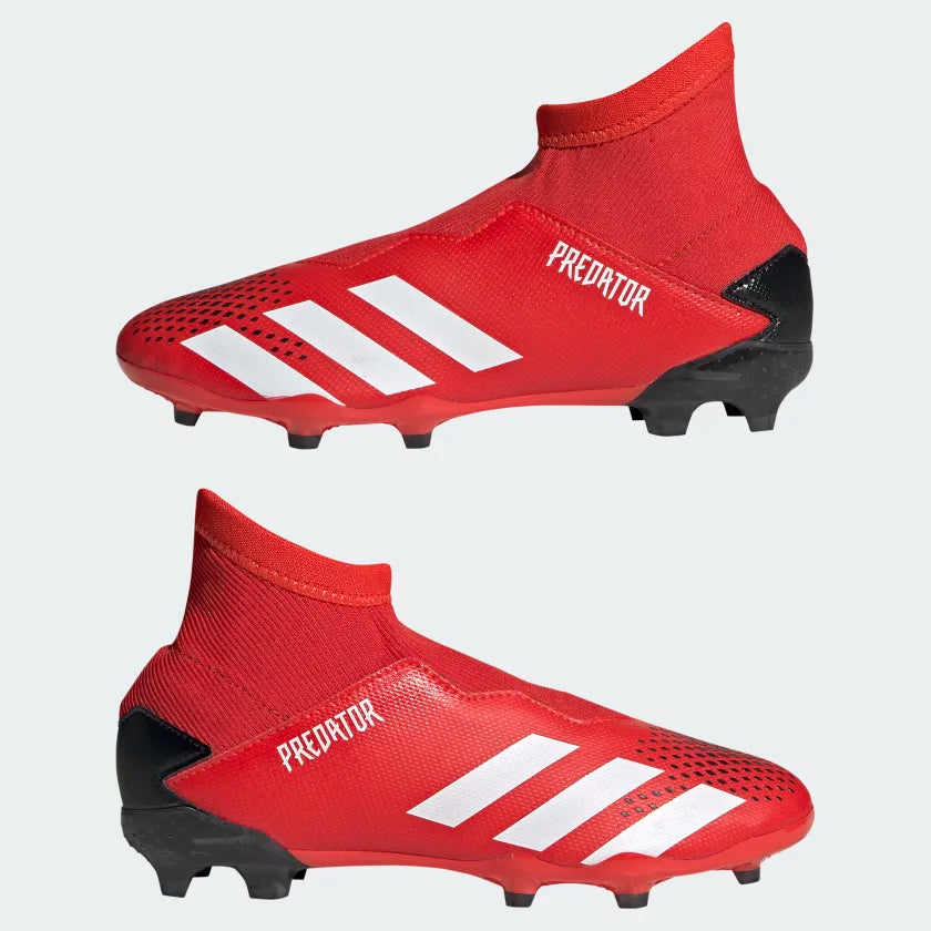 Adidas Predator 203 FG Kids Football Boots Red – Queensferry Sports