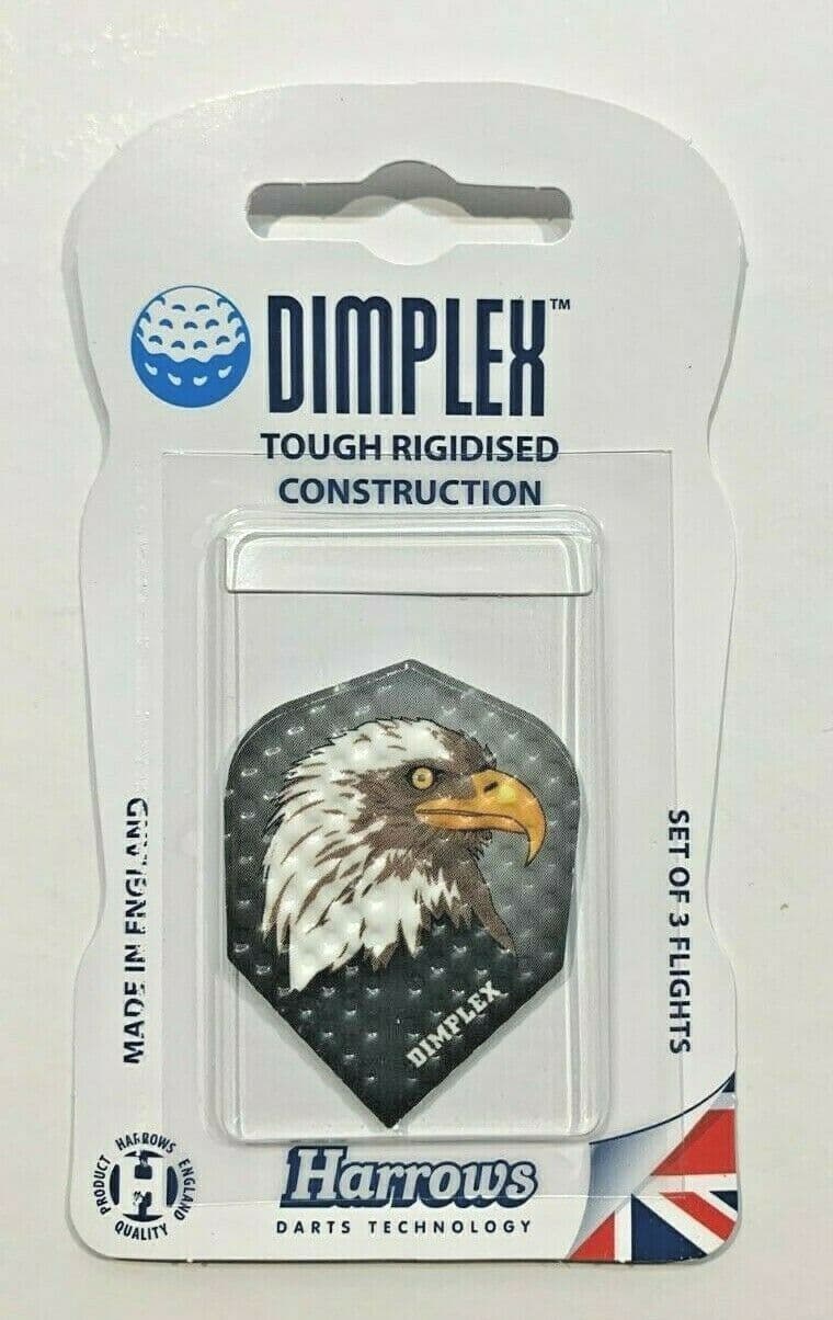 Dart Flights HARROWS DIMPLEX Standard Shape Extra Strong 3 flights per pack