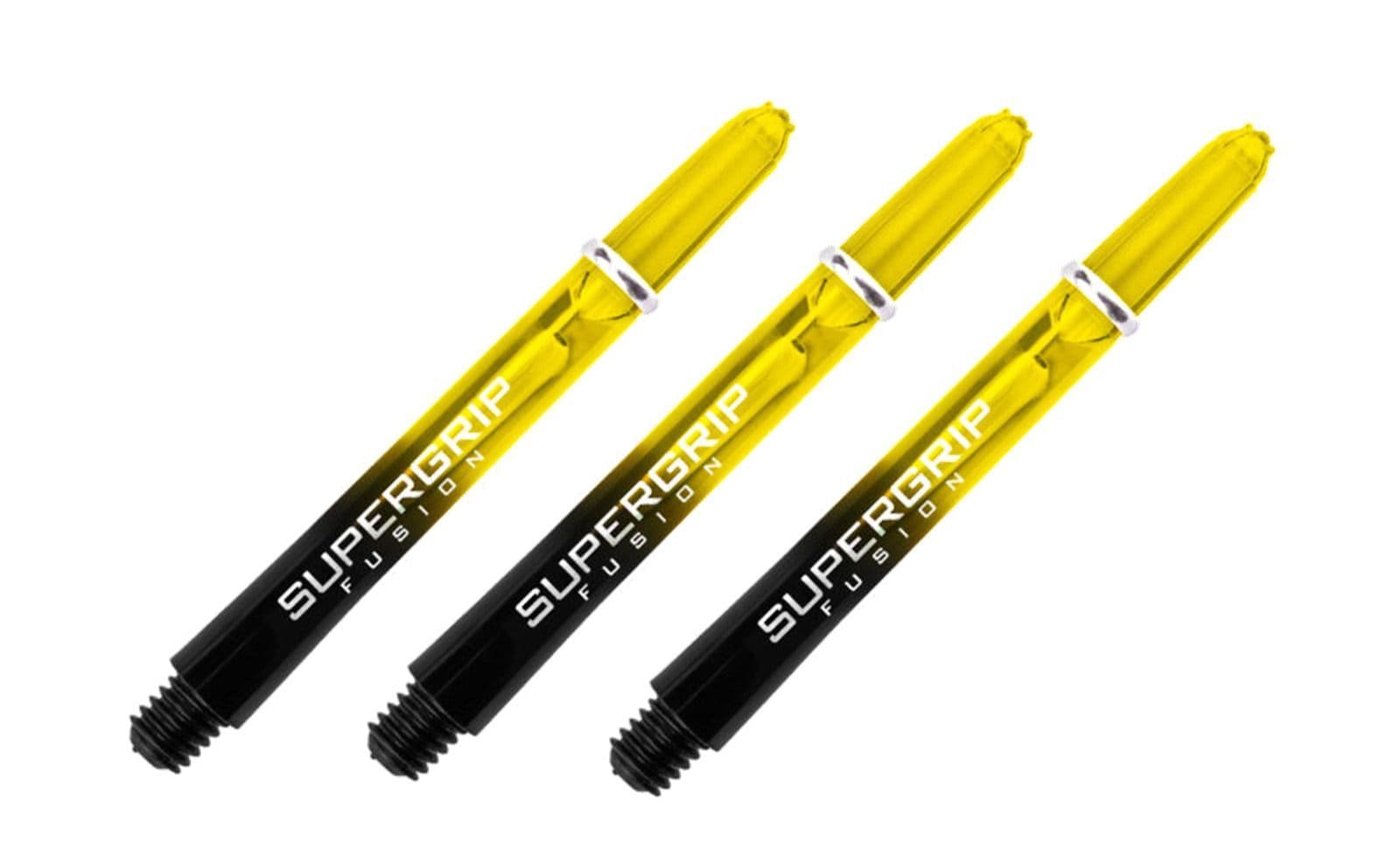 Harrows Supergrip Fusion Midi 2BA Dart Stems/Shafts Two Tone Transparent