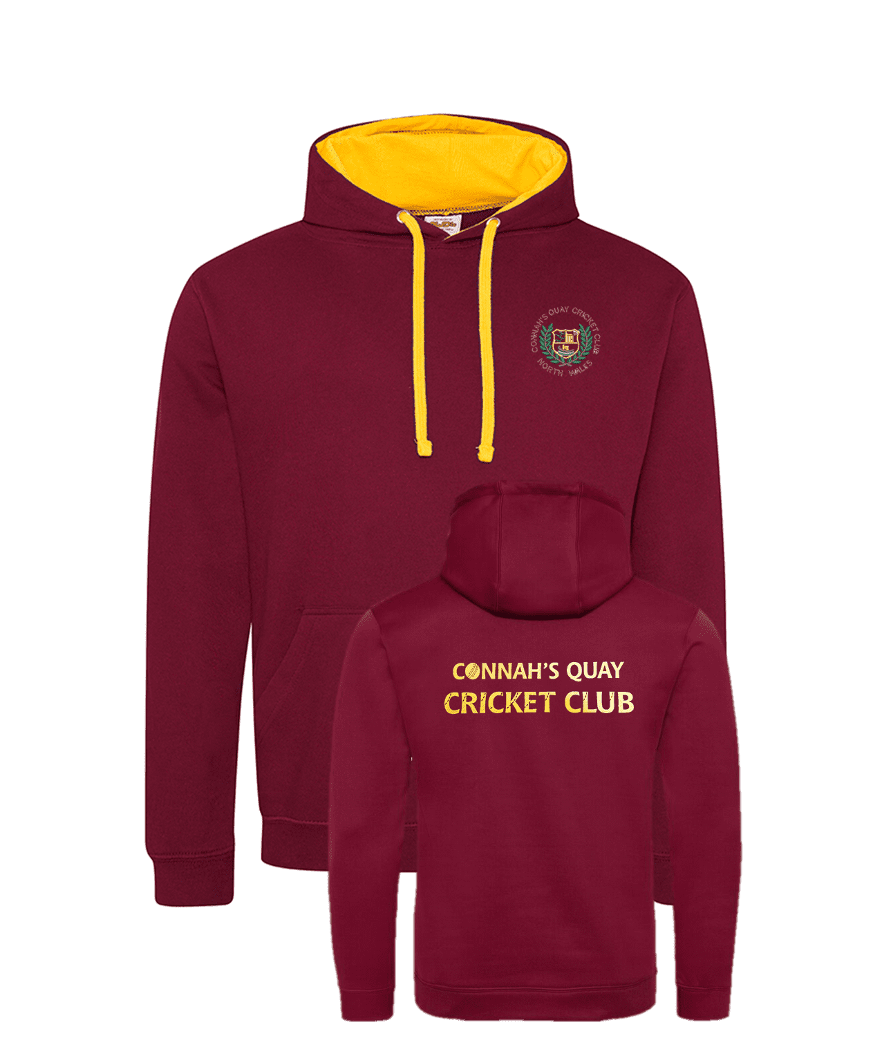 Connahs Quay CC Hoodie - Queensferry Sports