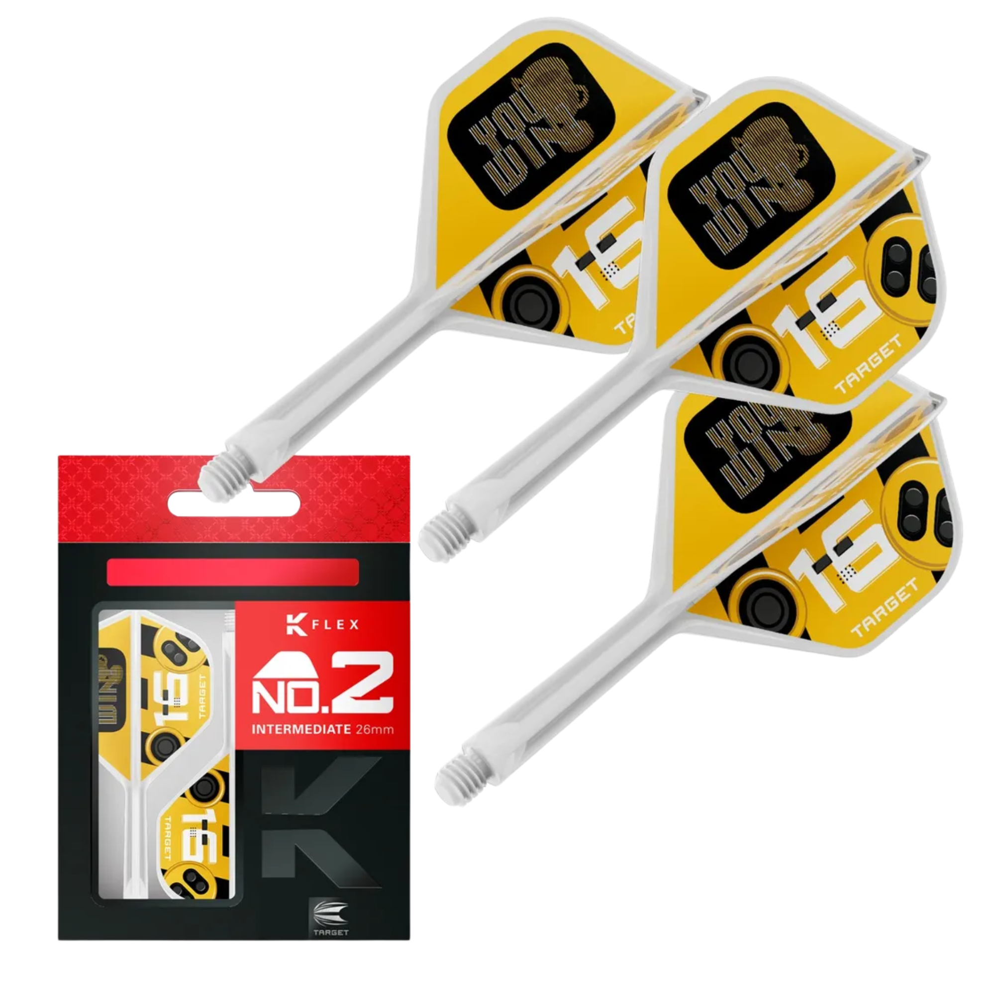 Target K-Flex 'You Win' Dart Flights