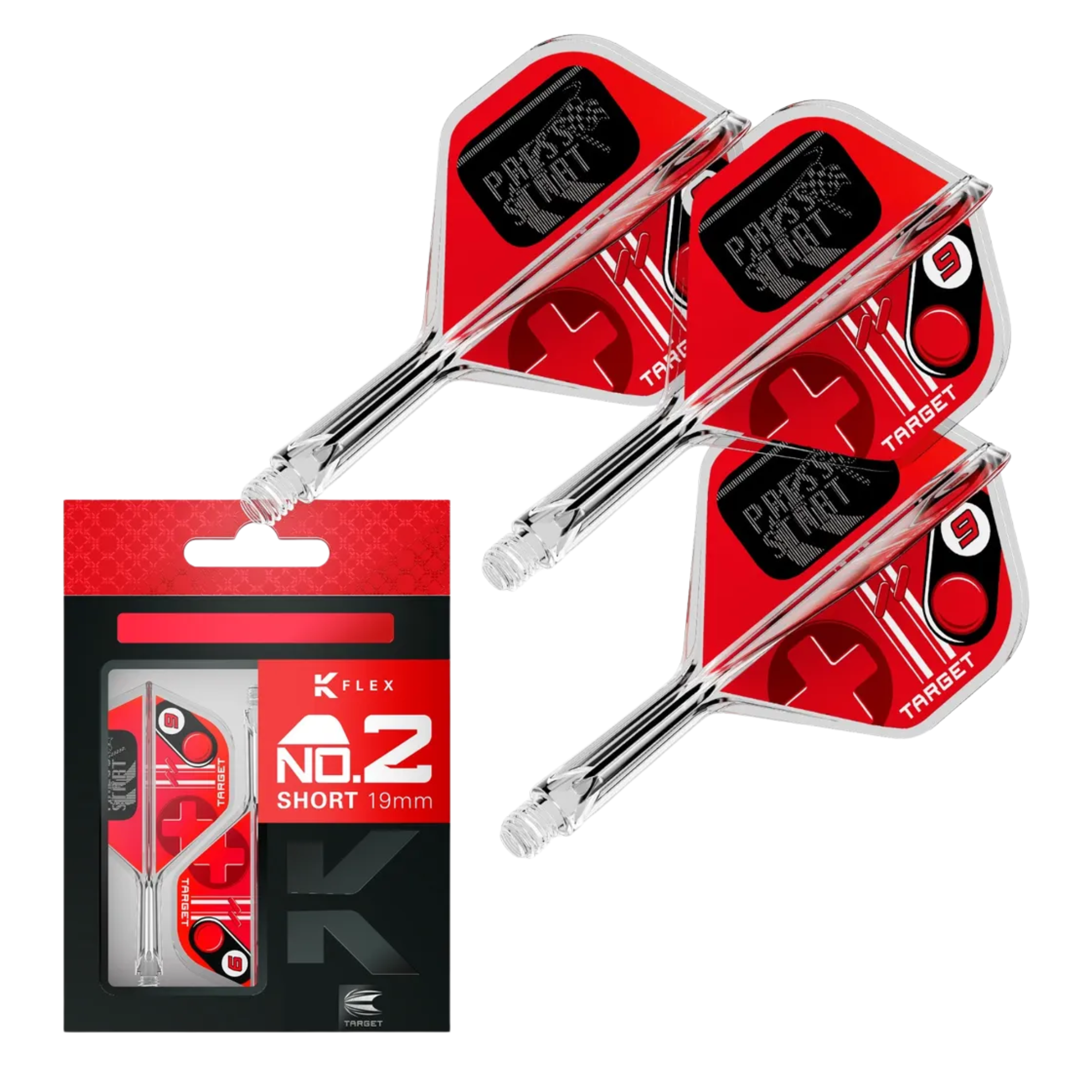 Target K-Flex 'Press Start' Dart Flights