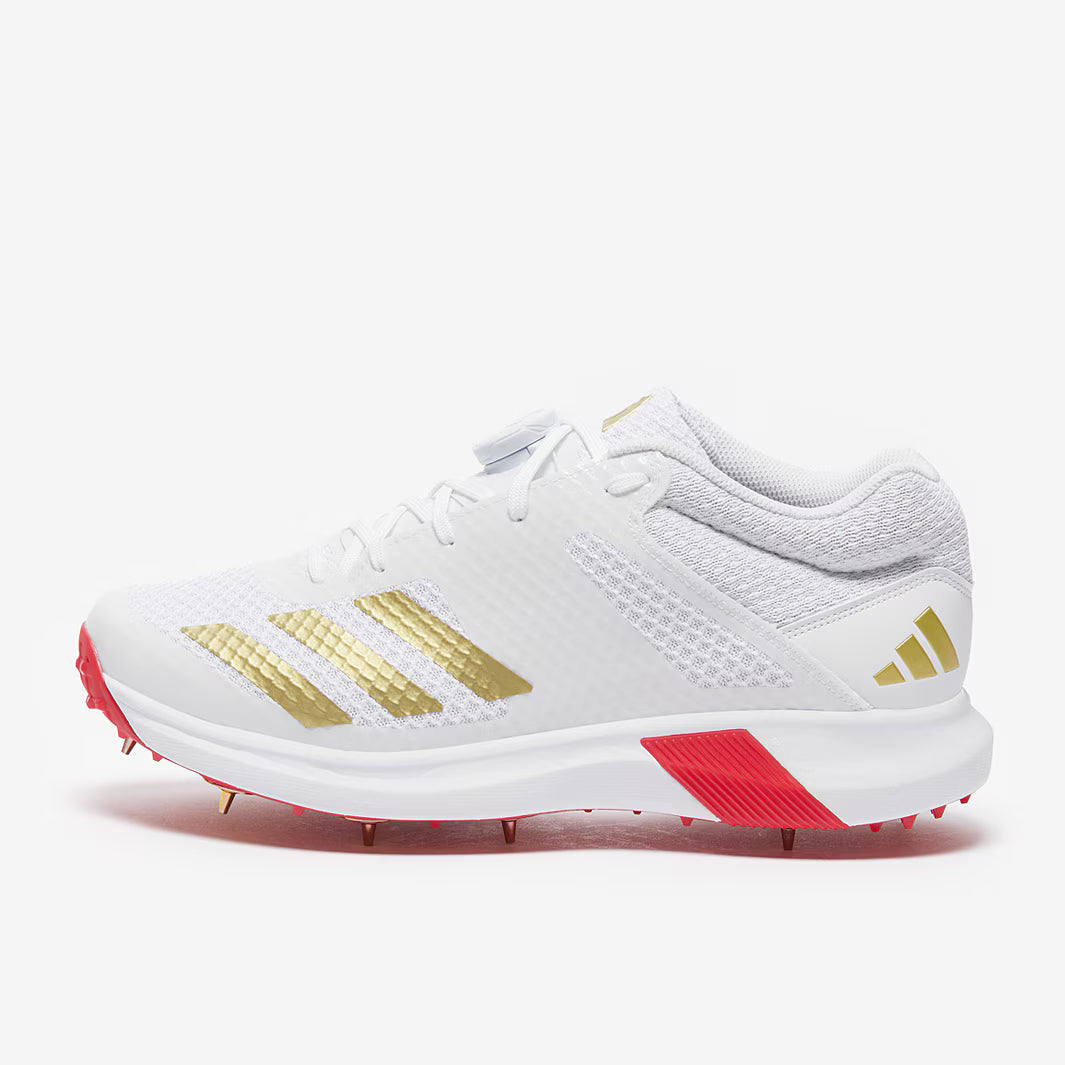 Adidas Adipower Vector Gold Mid Cricket Spikes