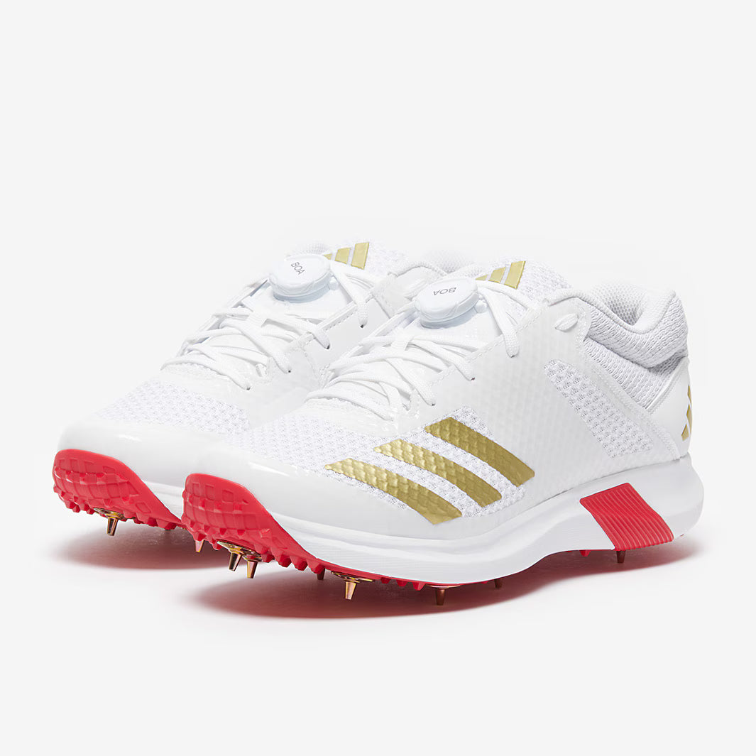 Adidas Adipower Vector Gold Mid Cricket Spikes