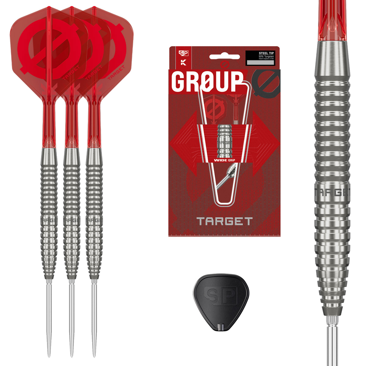 Target Group O Model 02 SP Steel Tip Darts