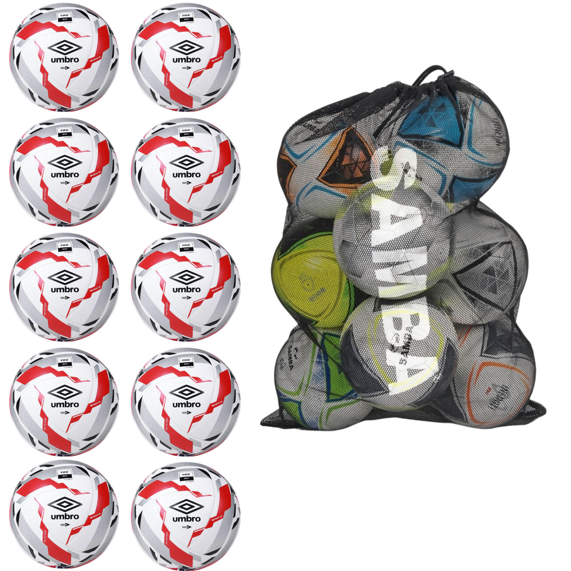 Umbro Neo Swerve Team Football - Bundle (x10) - Queensferry Sports