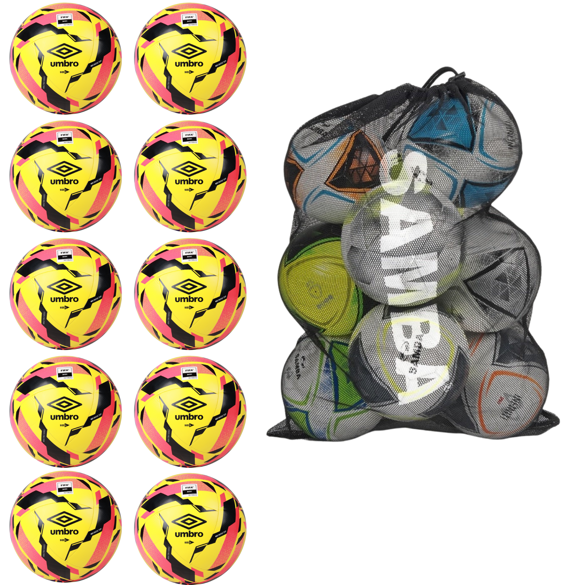 Umbro Neo Swerve Team Football - Bundle (x10) - Queensferry Sports
