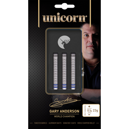 Gary Anderson World Champion 90% Tungsten Steel Tip Darts