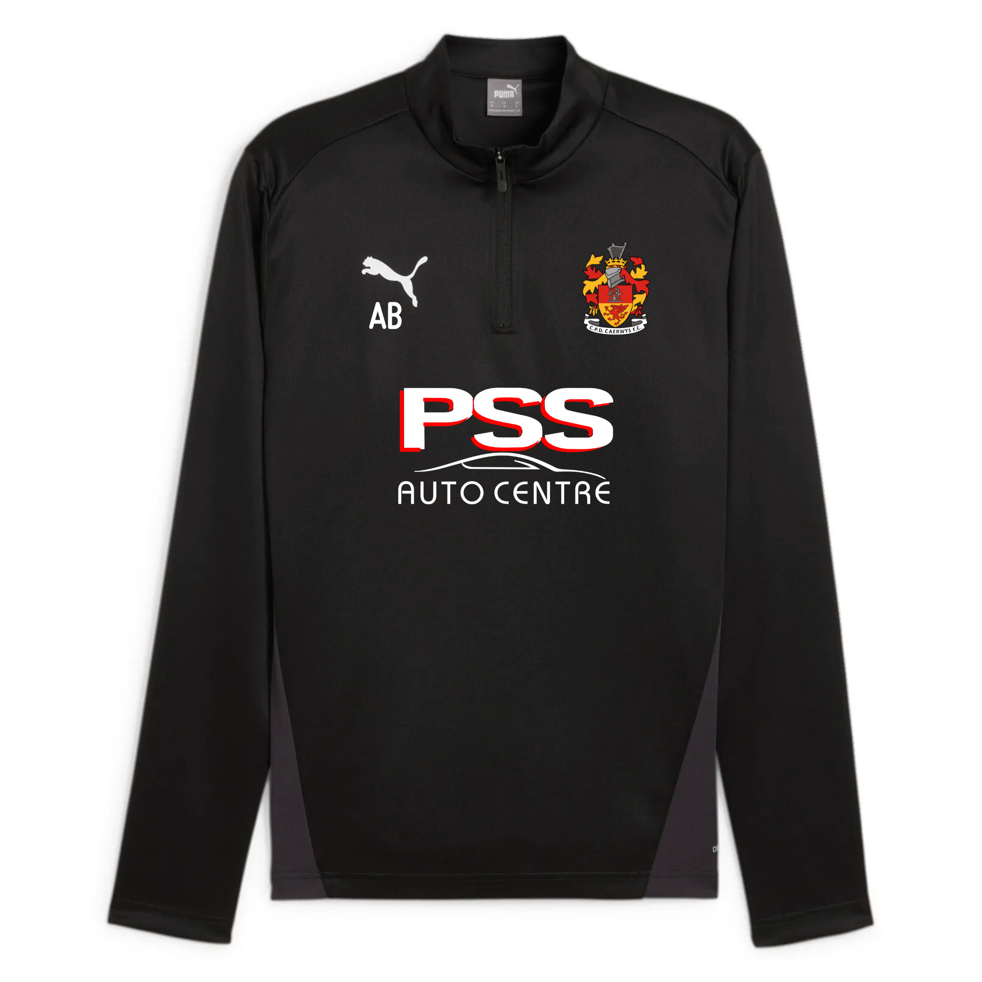 CPD Caerwys Coaches 1/4 Zip Top