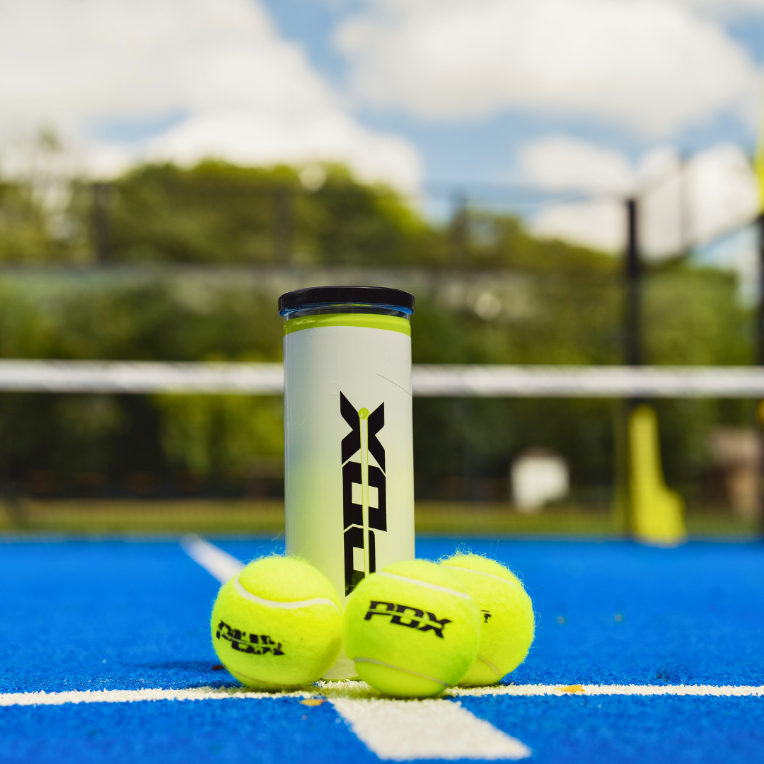 PDX Padel Balls Pack of 3 | High Performance | Durable Felt | Indoor Outdoor - Queensferry Sports