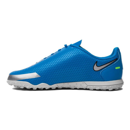 NIKE Kids PHANTOM GT CLUB TF blue/silver - Queensferry Sports