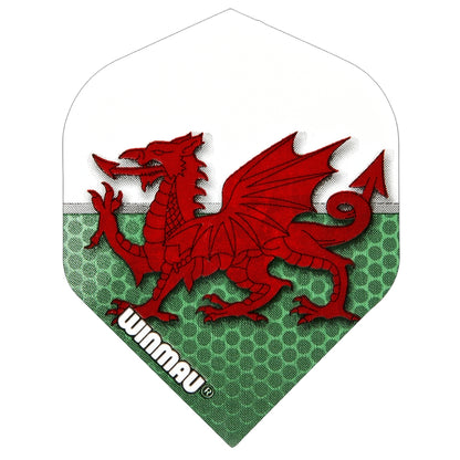 Winmau Mega Standard Wales Flights - Queensferry Sports