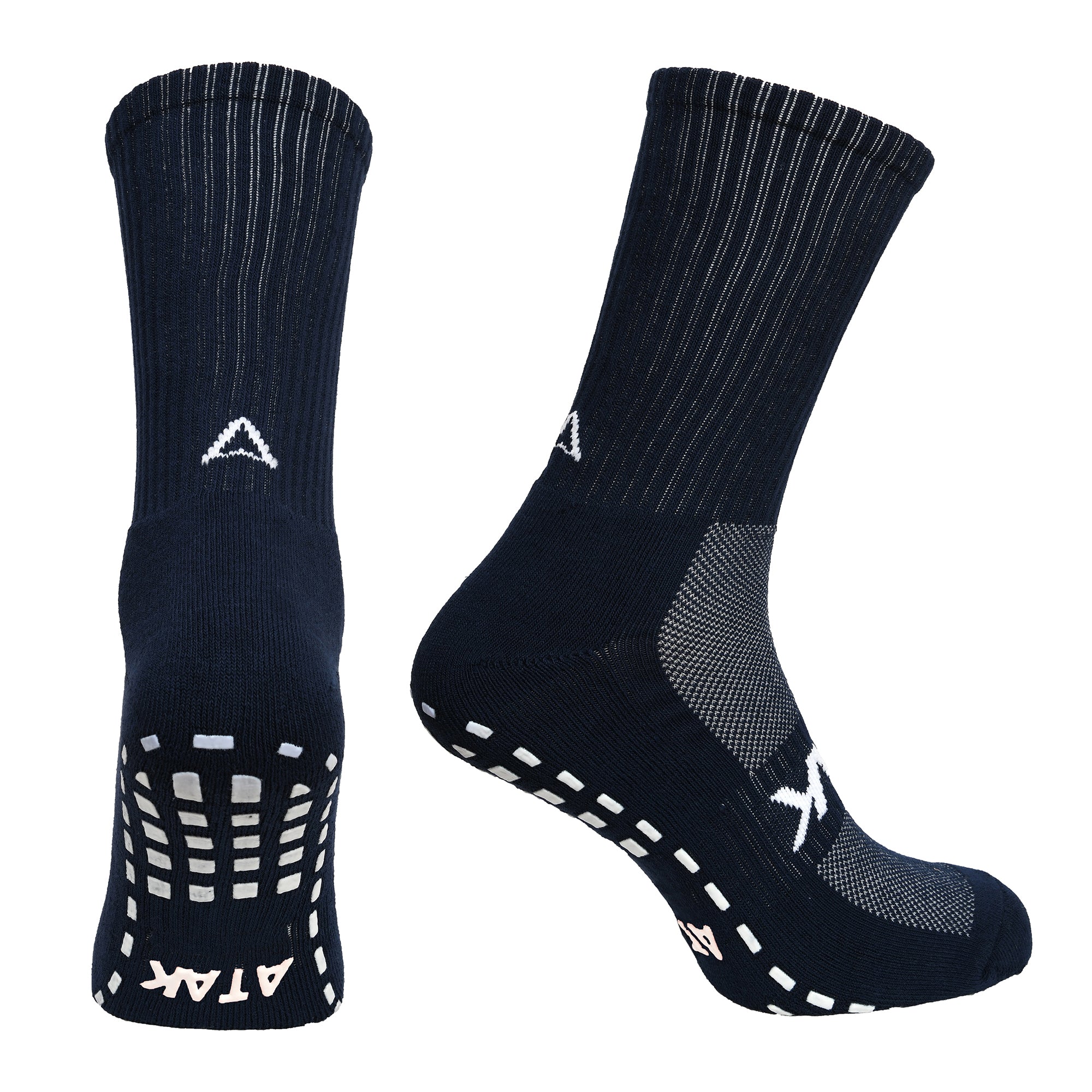 Atak Shox Mid-Leg Grip Socks Black