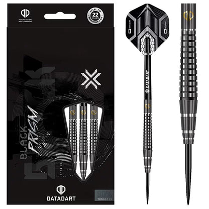 DataDart Black Prism Steel Tip Darts