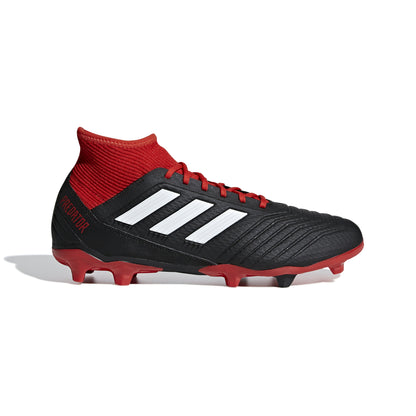 Adidas Predator 18.3 FG Football Boots - Black - Queensferry Sports