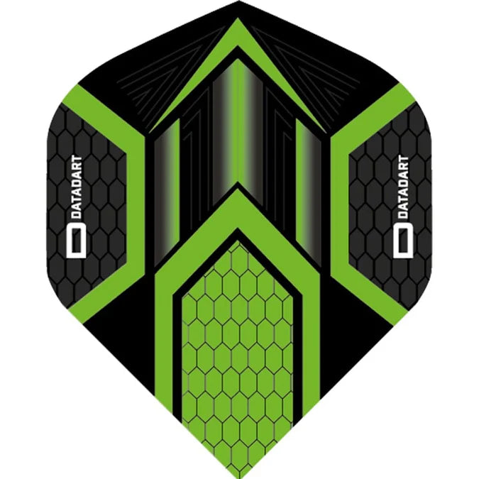 DataDart Hex Flights Green