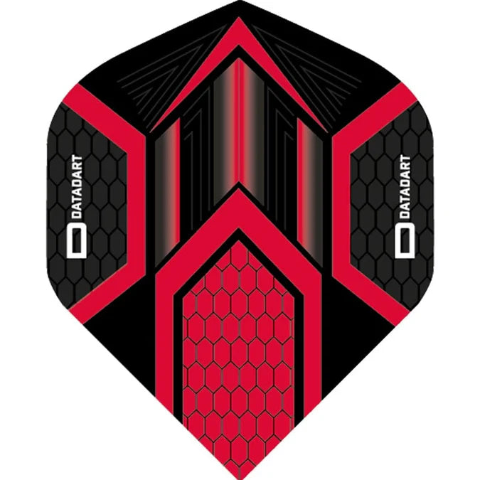 DataDart Hex Flights Red